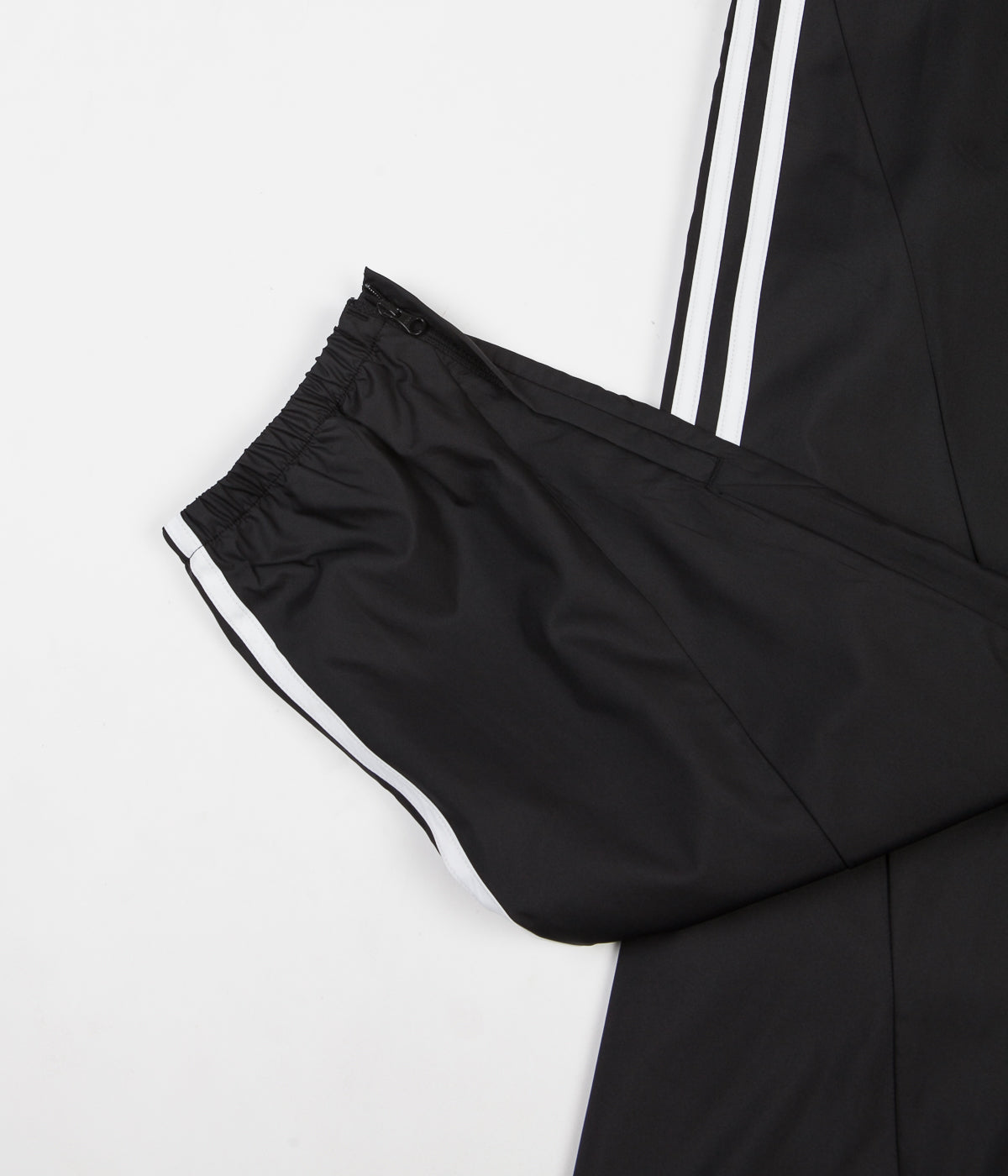 adidas track pants black and white