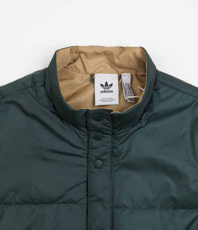 Adidas Insulated Vest - Shadow Green / Cardboard / Black | Flatspot