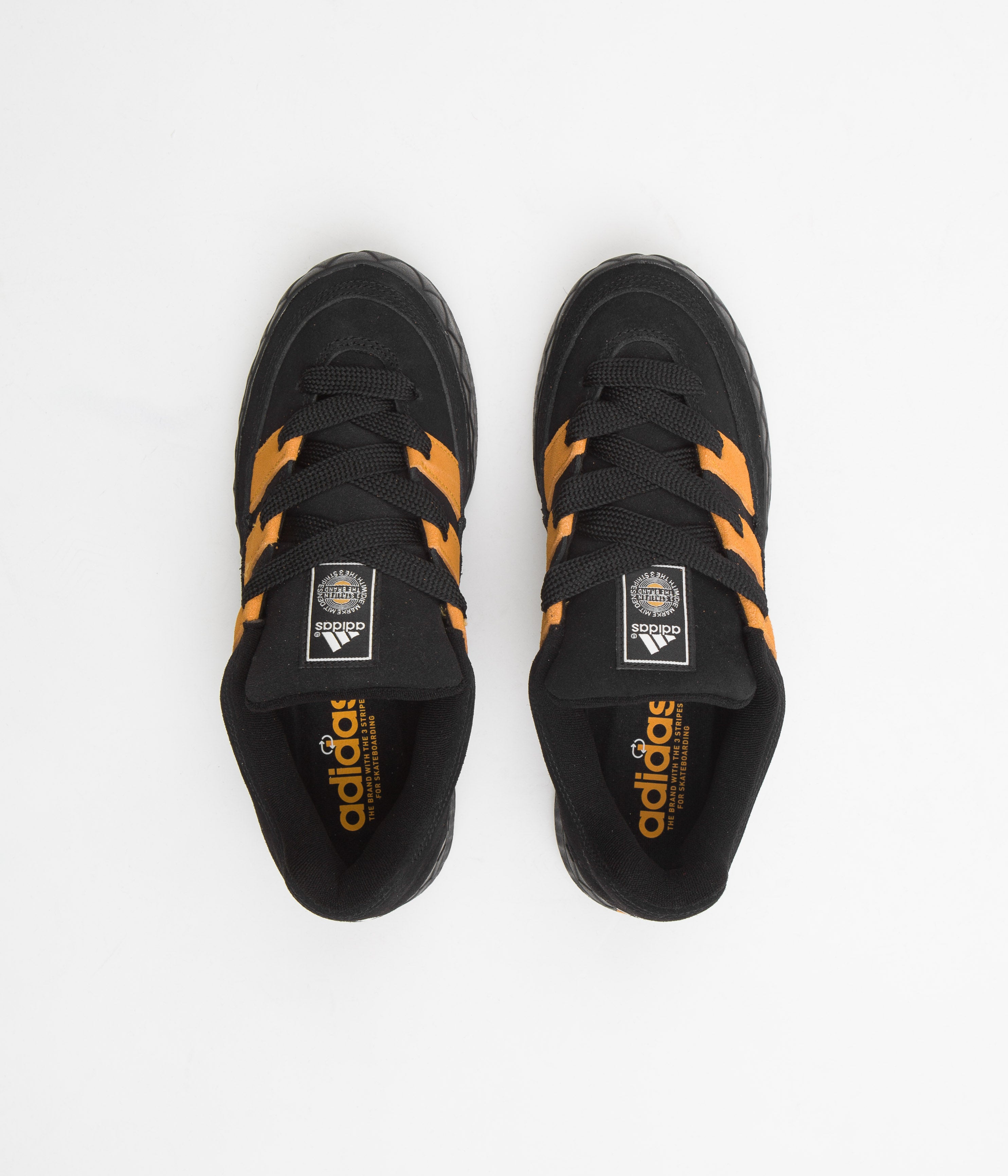 Adidas Jamal Smith Adimatic Shoes - Core Black / Orange Rush / FTWR Wh