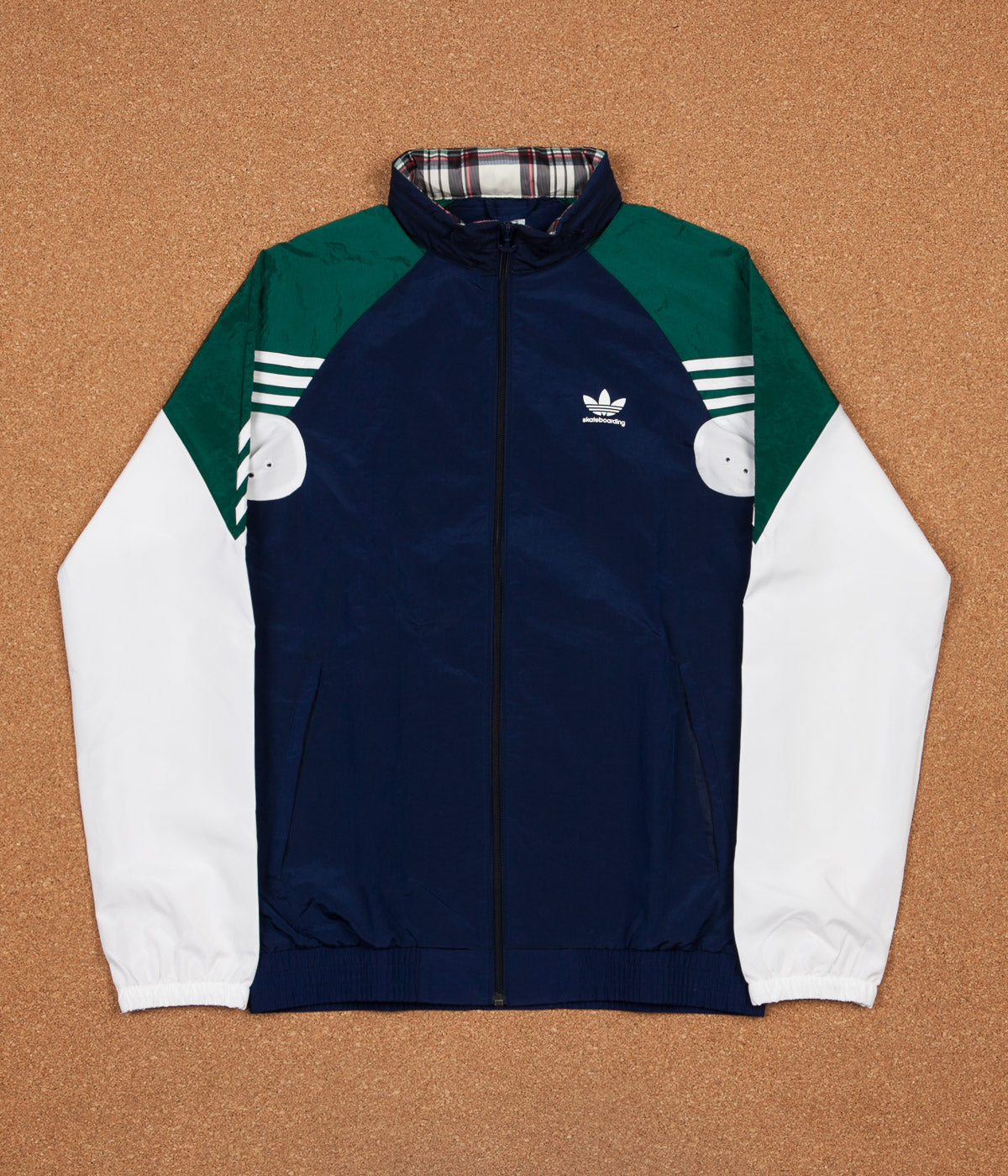 adidas green white jacket