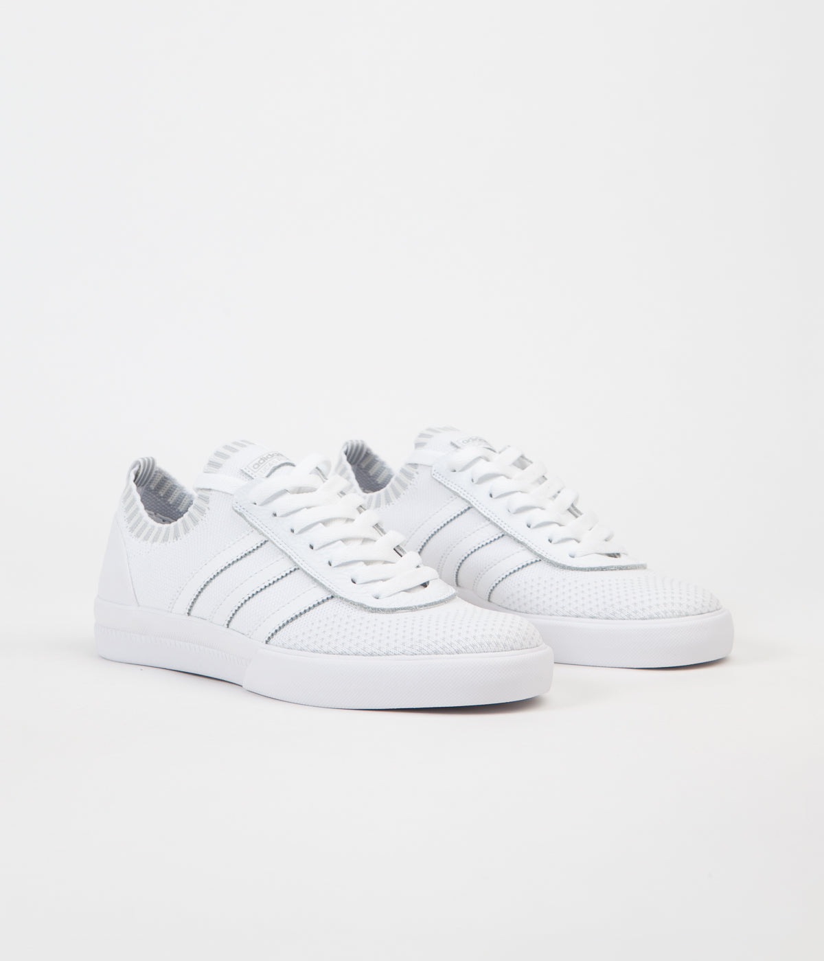 Adidas Lucas Premiere Primeknit Shoes - White / White / White | Flatspot