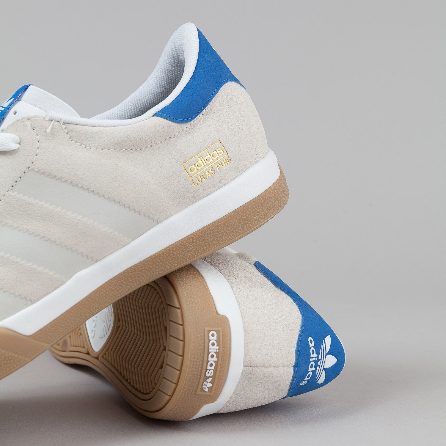 Adidas Lucas Shoes - Running White / Bluebird / Gum 4 | Flatspot