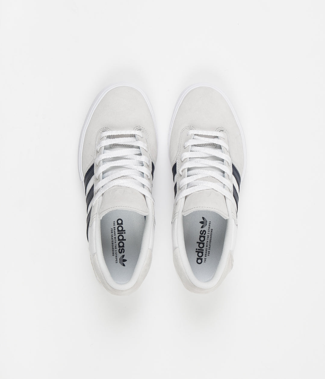 adidas skateboarding all white