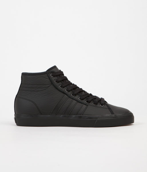 Adidas Matchcourt High RX Shoes - Core Black / Core Black / Core Black ...