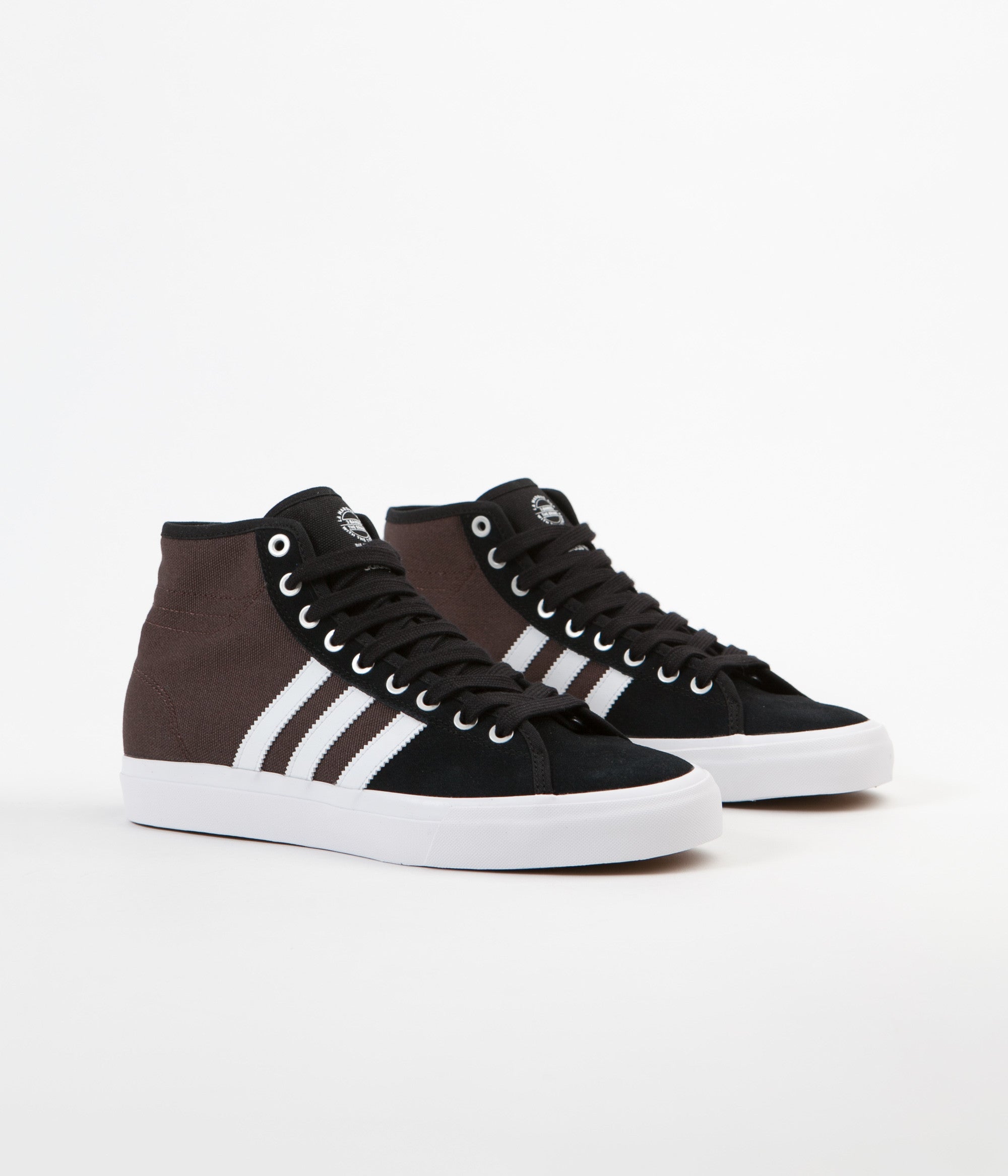 adidas matchcourt rx white & black shoes