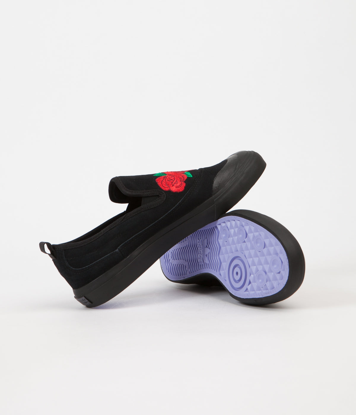Mecánico transfusión Generalmente hablando Adidas Matchcourt Slip On Shoes - Core Black / Scarlet / Light Purple |  Flatspot