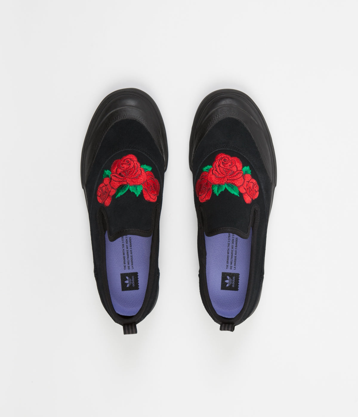 Slip On Shoes Core Black / Scarlet / Light Purple | Flatspot