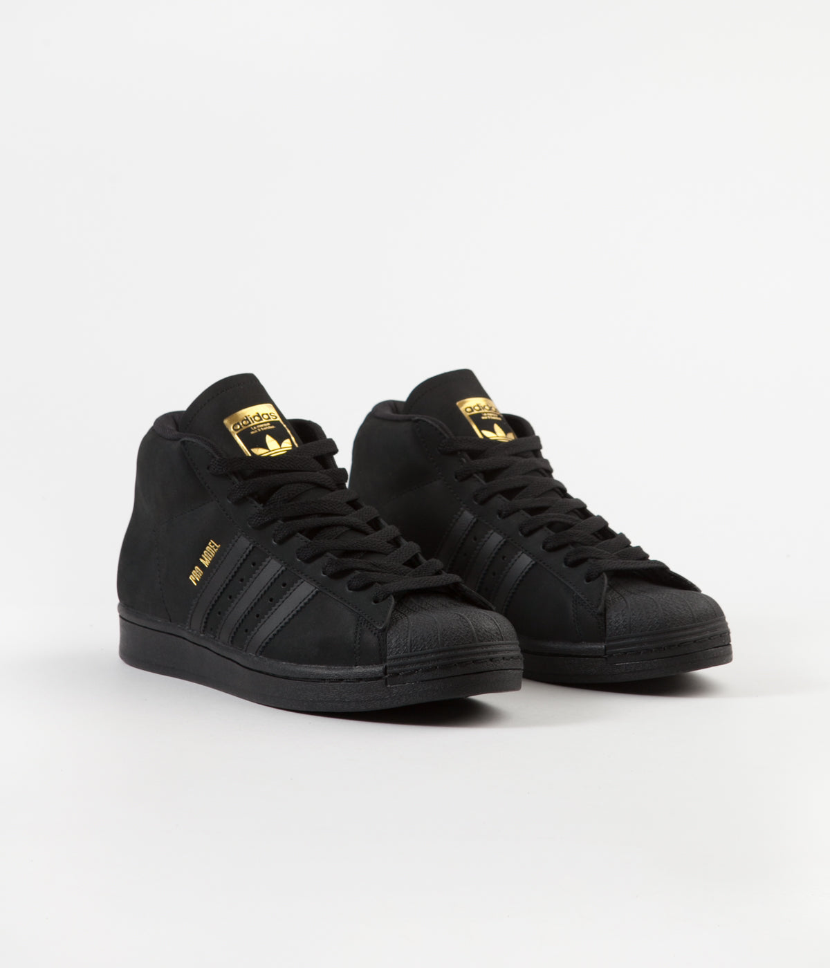 adidas pro model black gold