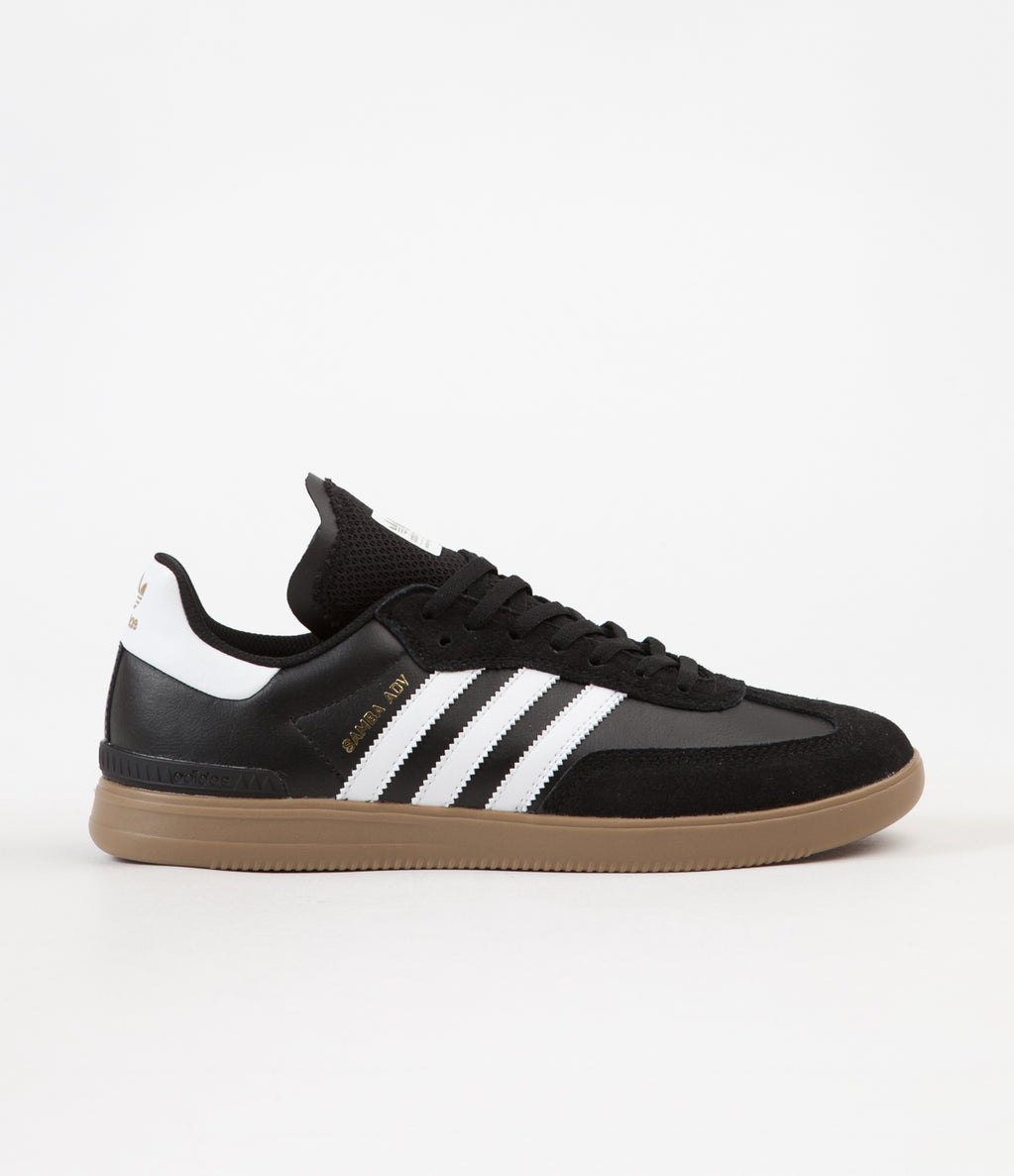 addidas samba black suade no stripes