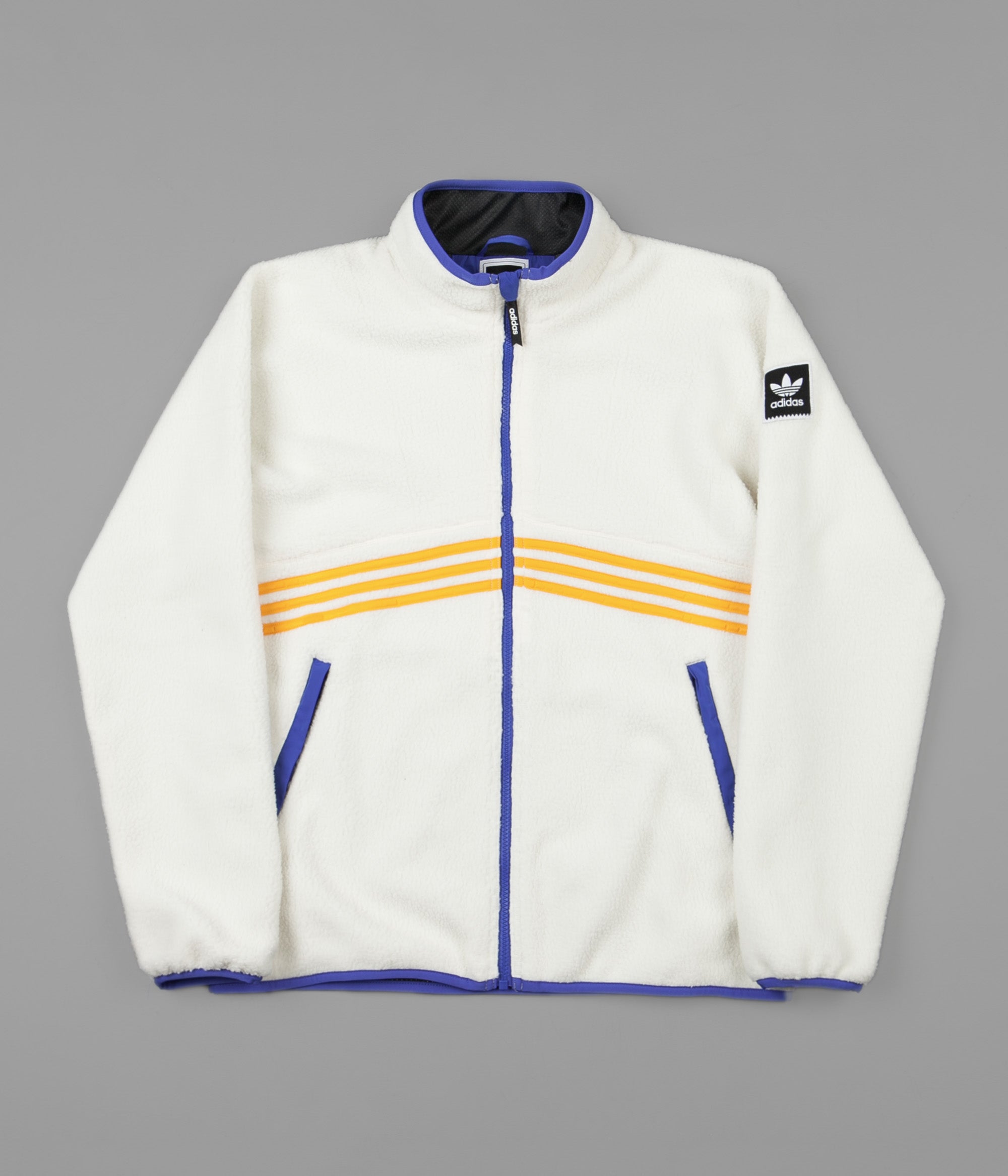 blue and orange adidas jacket