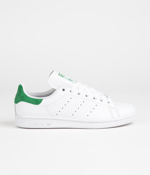 Adidas Stan Smith ADV Shoes - FTWR White / FTWR White / Green | Flatspot