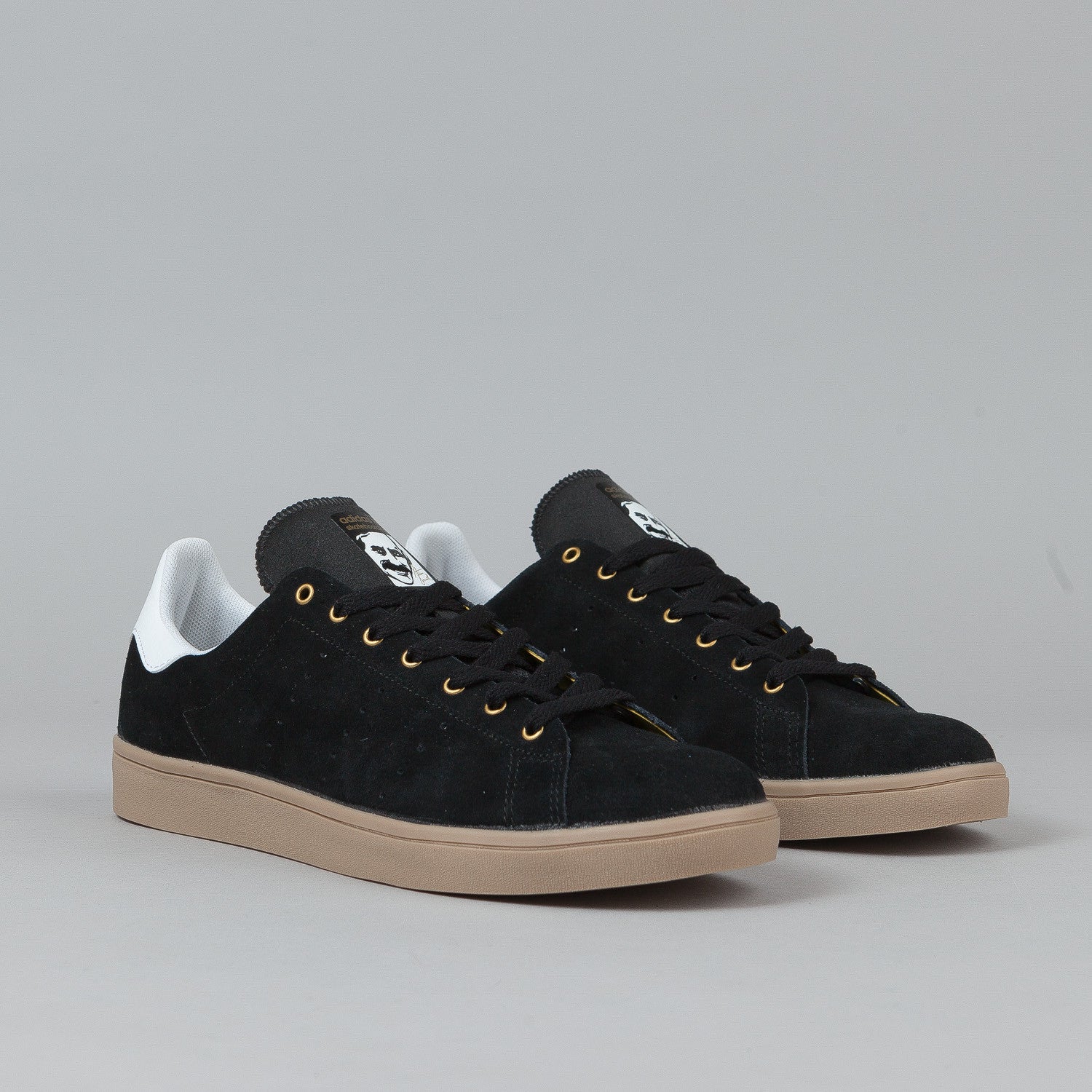 stan smith black gum