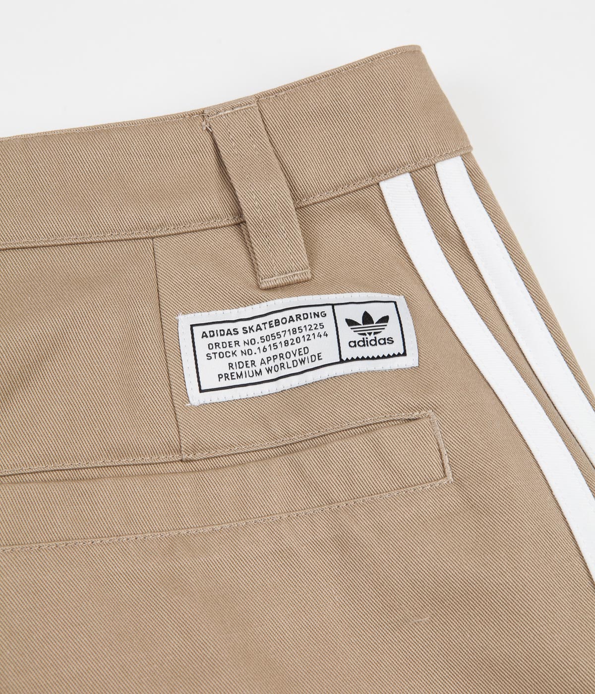 adidas striped chino