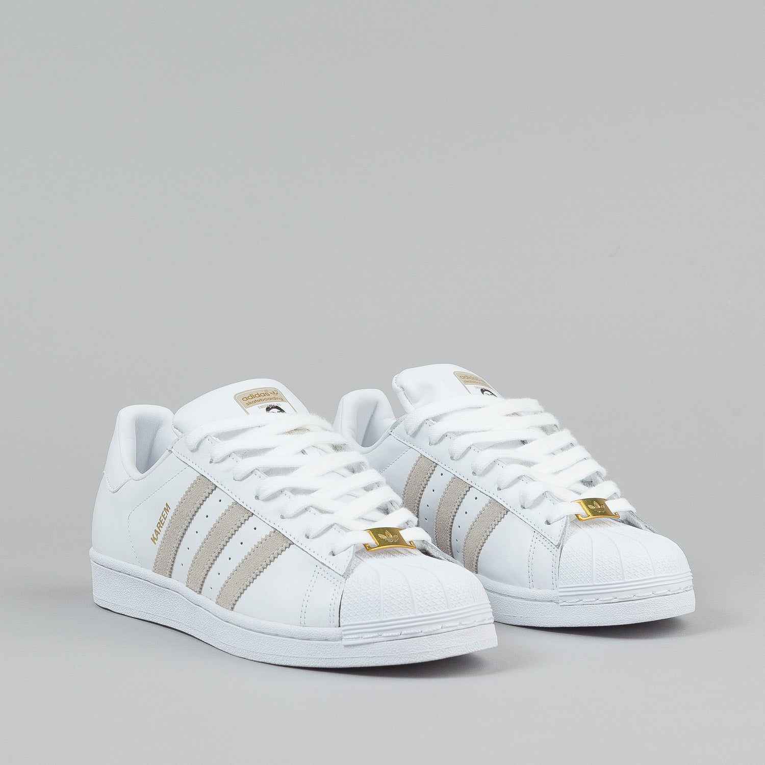 Adidas Superstar RT Kareem Campbell Shoes - White / White | Flatspot