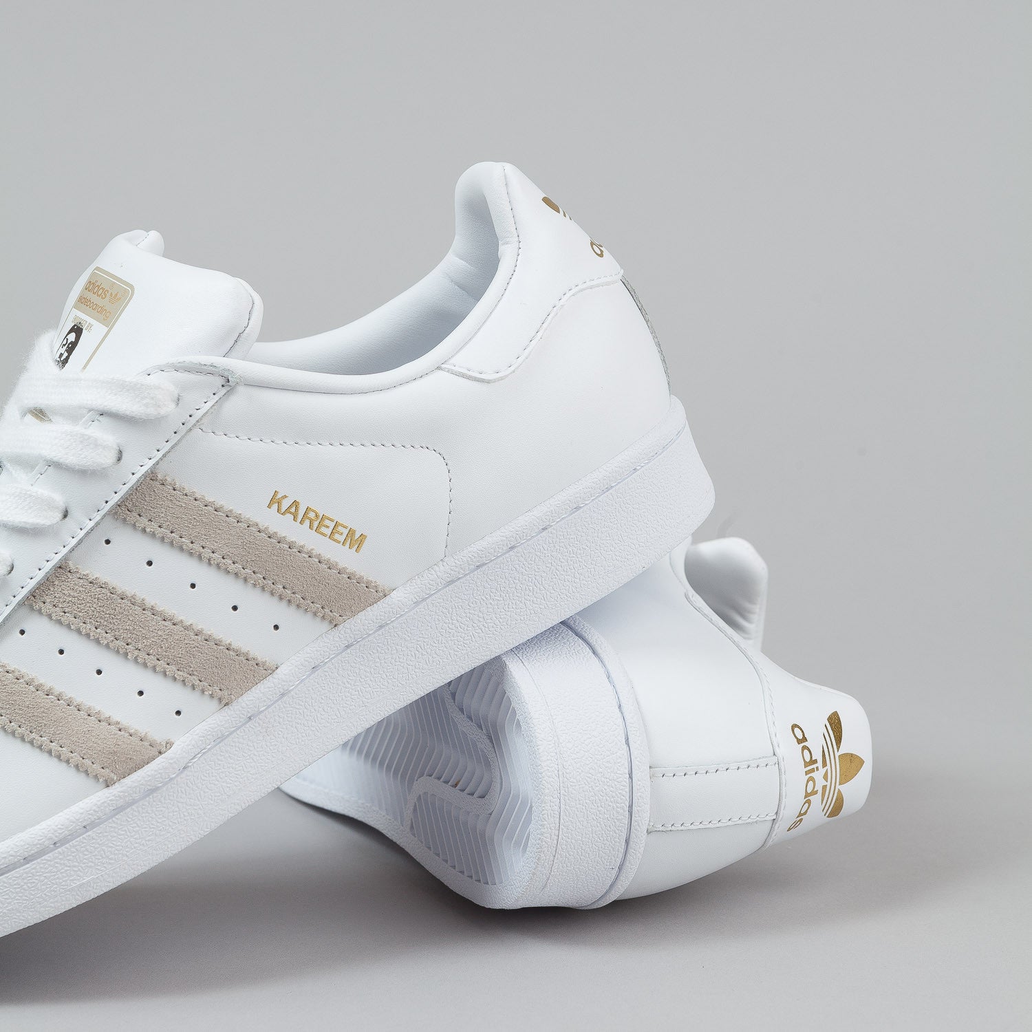 Adidas Superstar RT Kareem Campbell Shoes - White / White | Flatspot