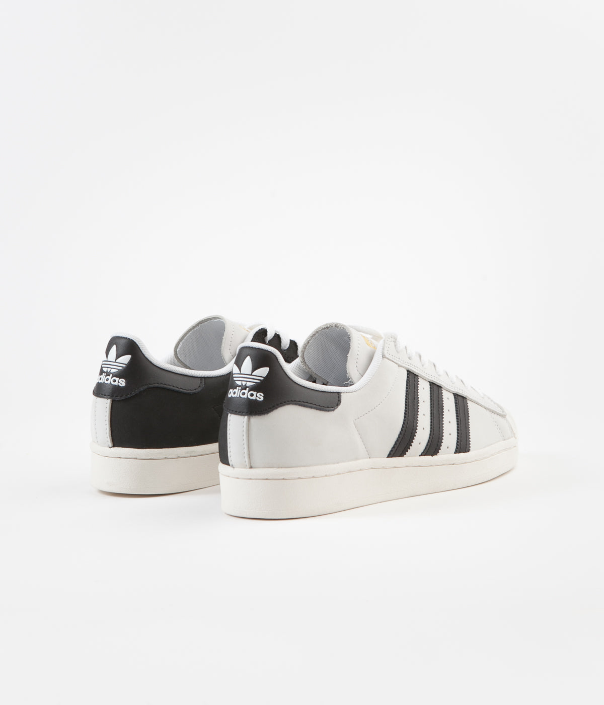 adidas originals superstar 2 metallic white trainers