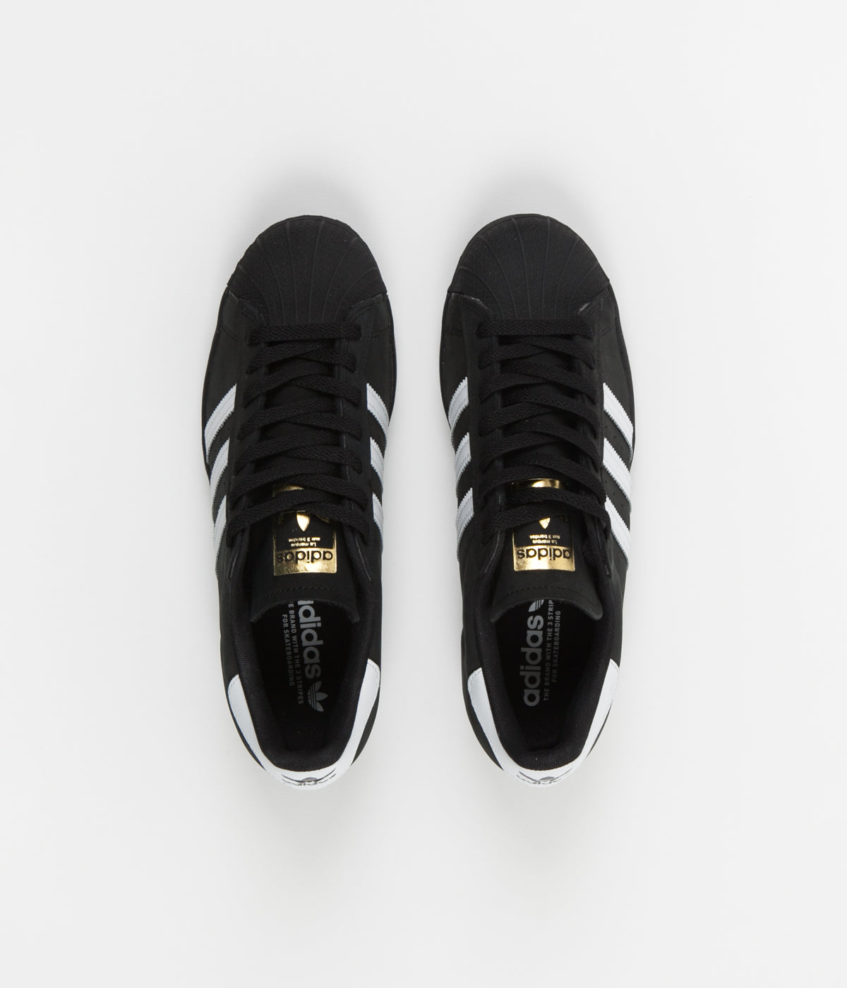 Adidas Superstar Shoes - Black / / Gold Metallic | Flatspot