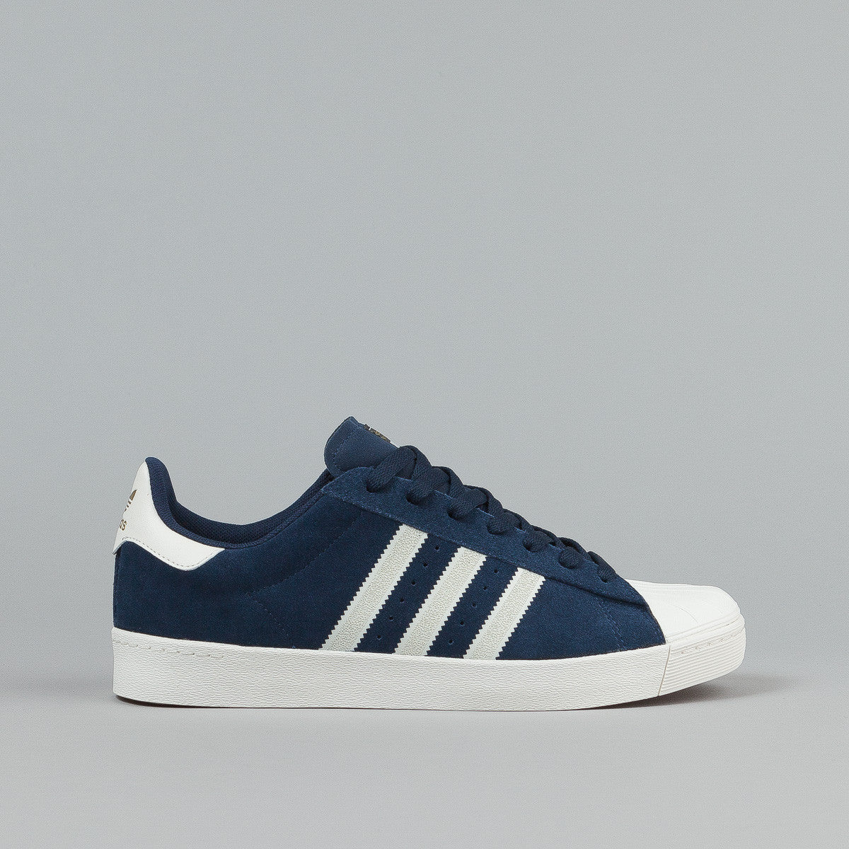 Adidas Superstar Vulc ADV Shoes - Collegiate Navy / Chalk White | Flatspot