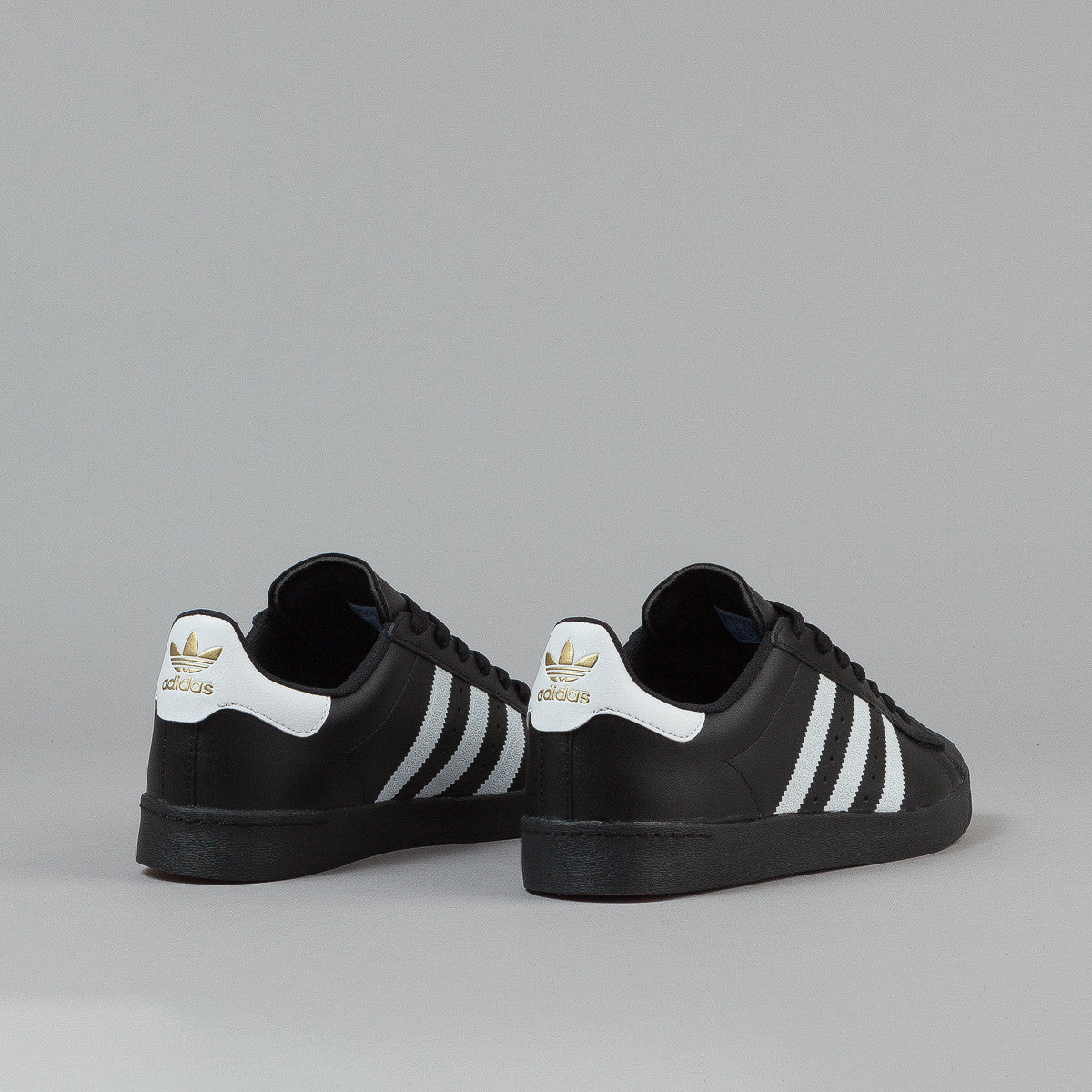 Adidas Superstar Vulc Adv Skate Shoes White Black White, Skate Sho
