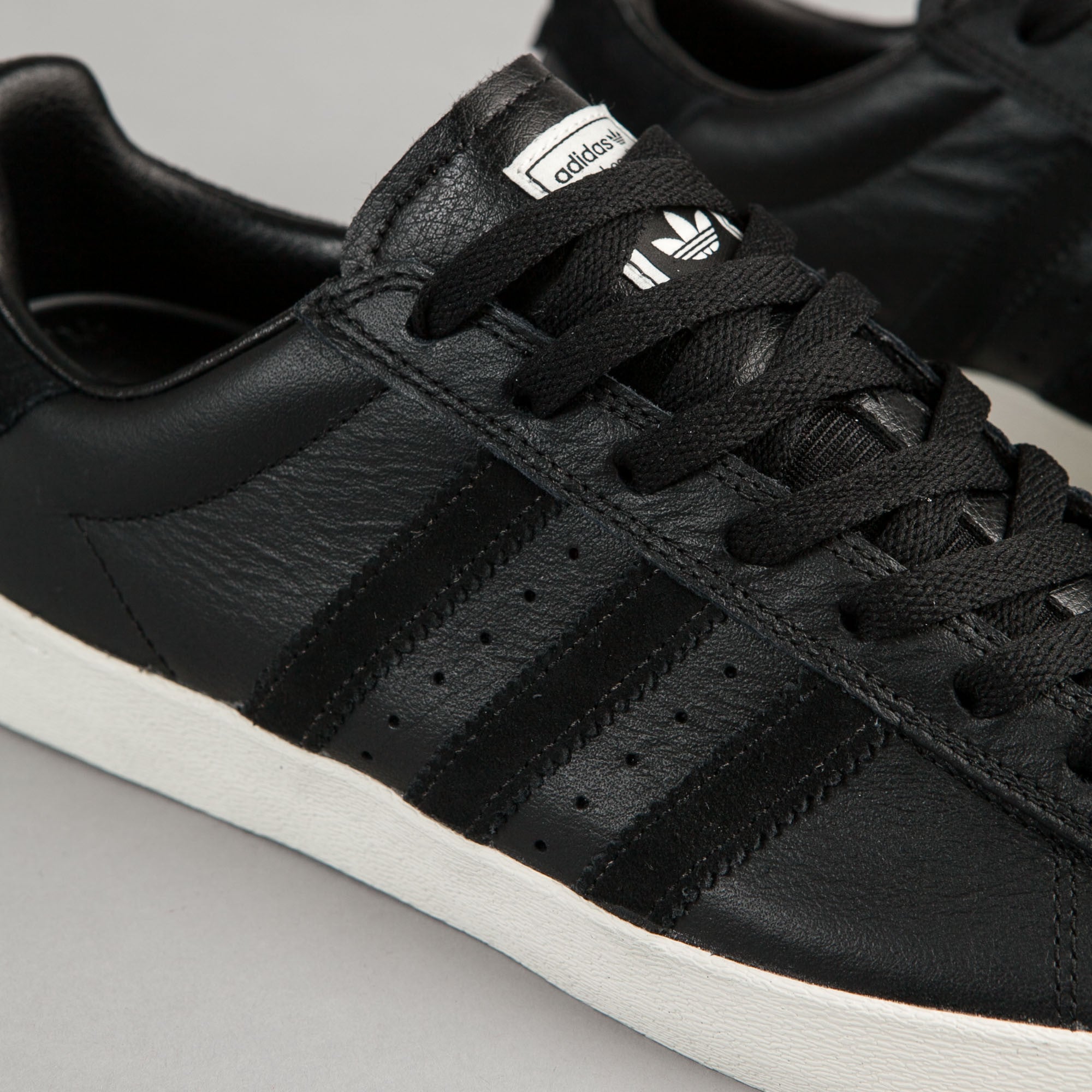 Adidas Superstar Vulc ADV Shoes - Core Black / Core Black / Chalk Whit ...