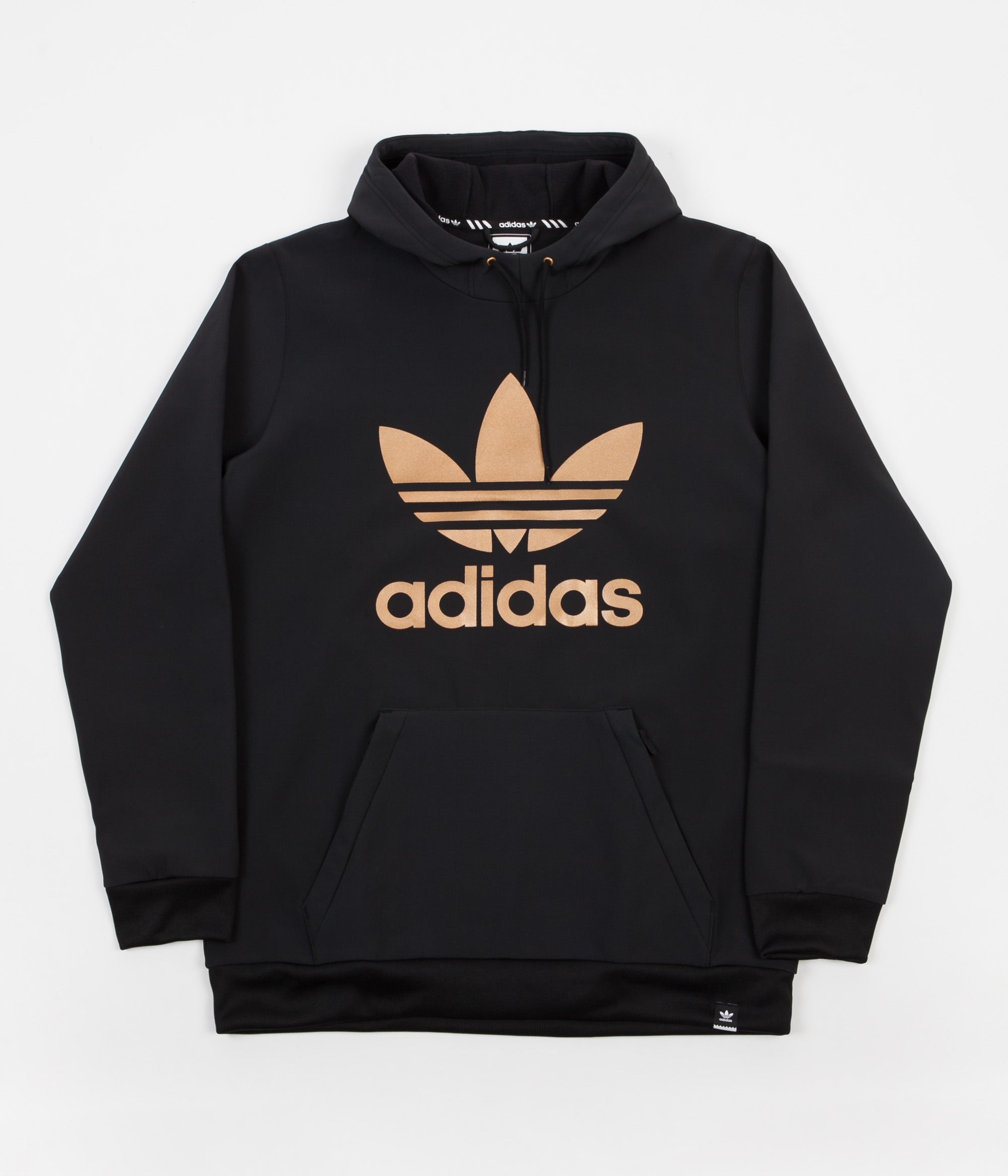 adidas gold and grey hoodie