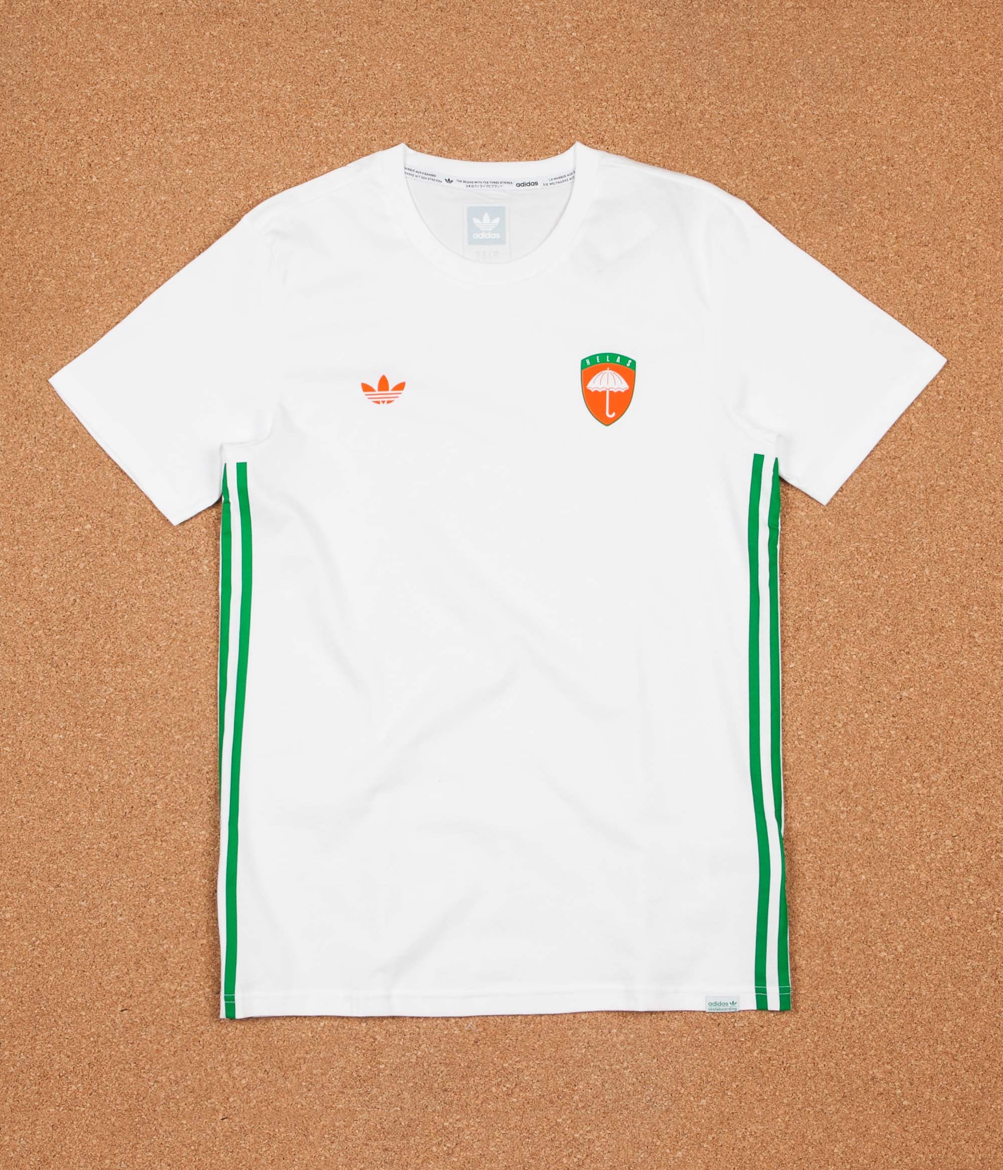 dempen Schurend bevind zich Adidas x Helas T-Shirt - White | Flatspot