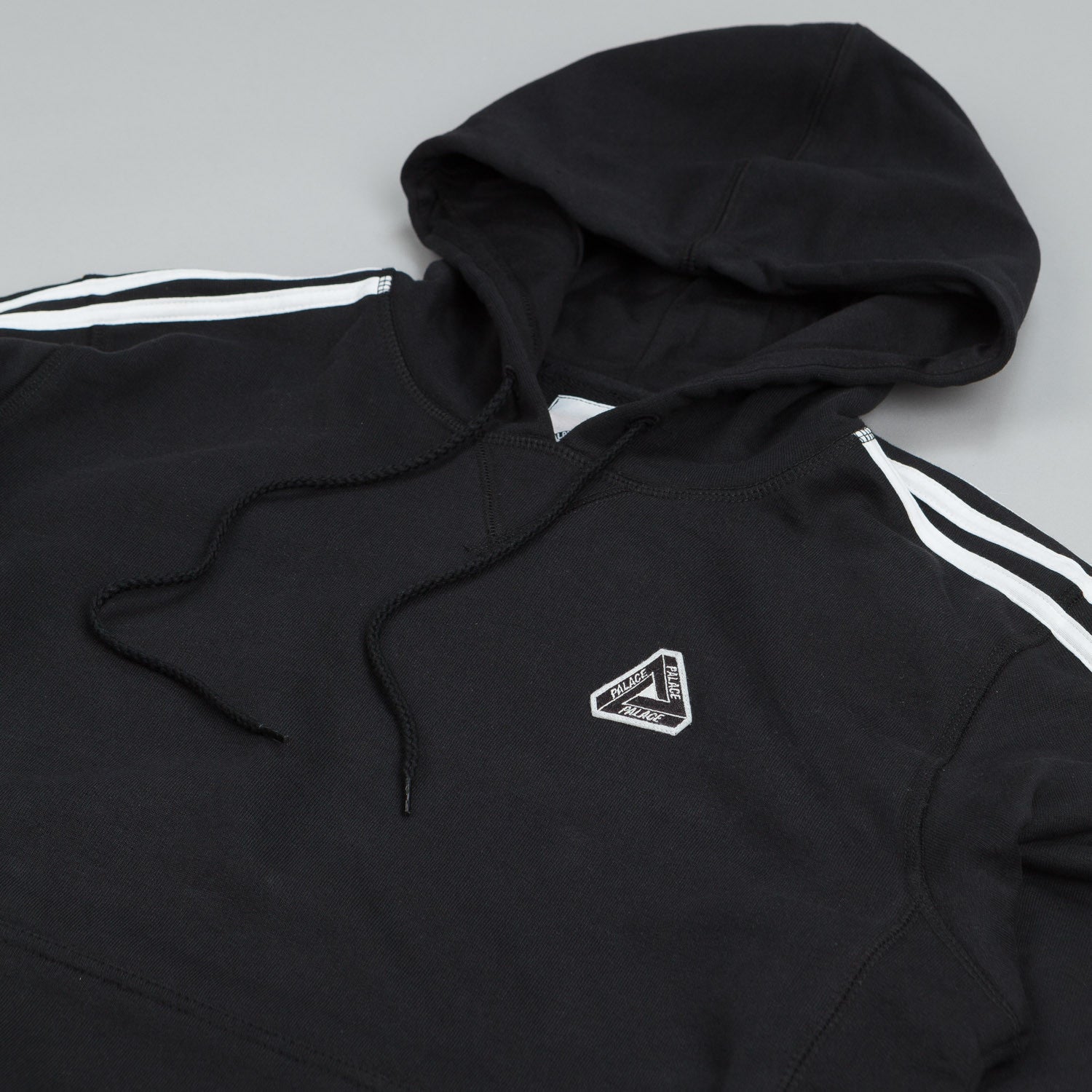 Adidas x Palace Hyper Hooded Sweatshirt Black | Flatspot