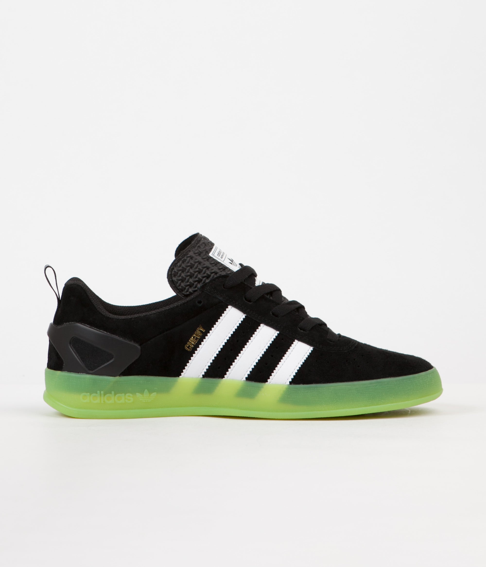 Adidas x Palace Pro 'Chewy' Shoes - Black / White / Green | Flatspot