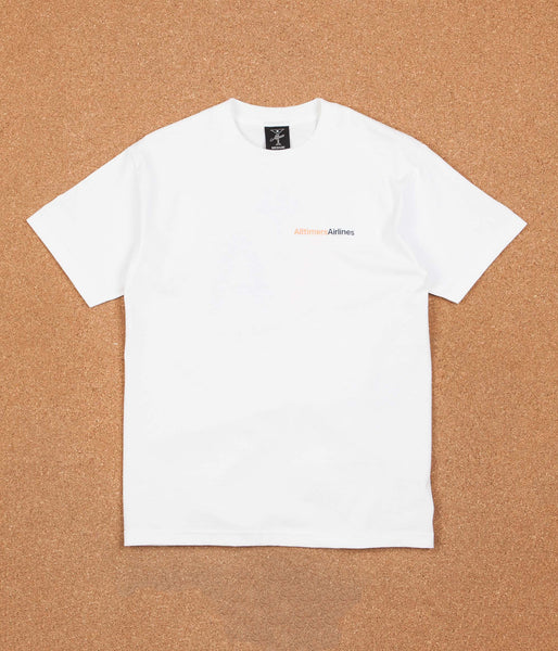 Alltimers Airline T-Shirt - White | Flatspot