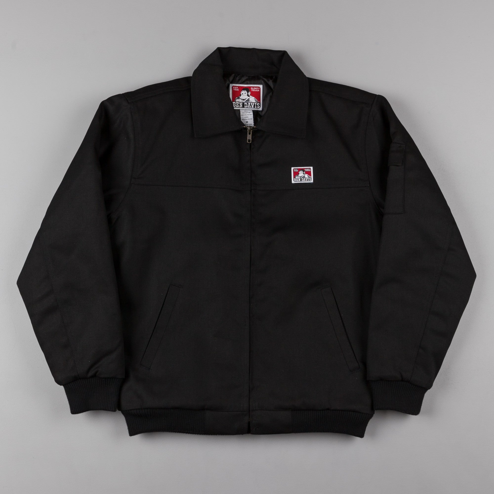 Ben Davis Mechanics Jacket - Black | Flatspot