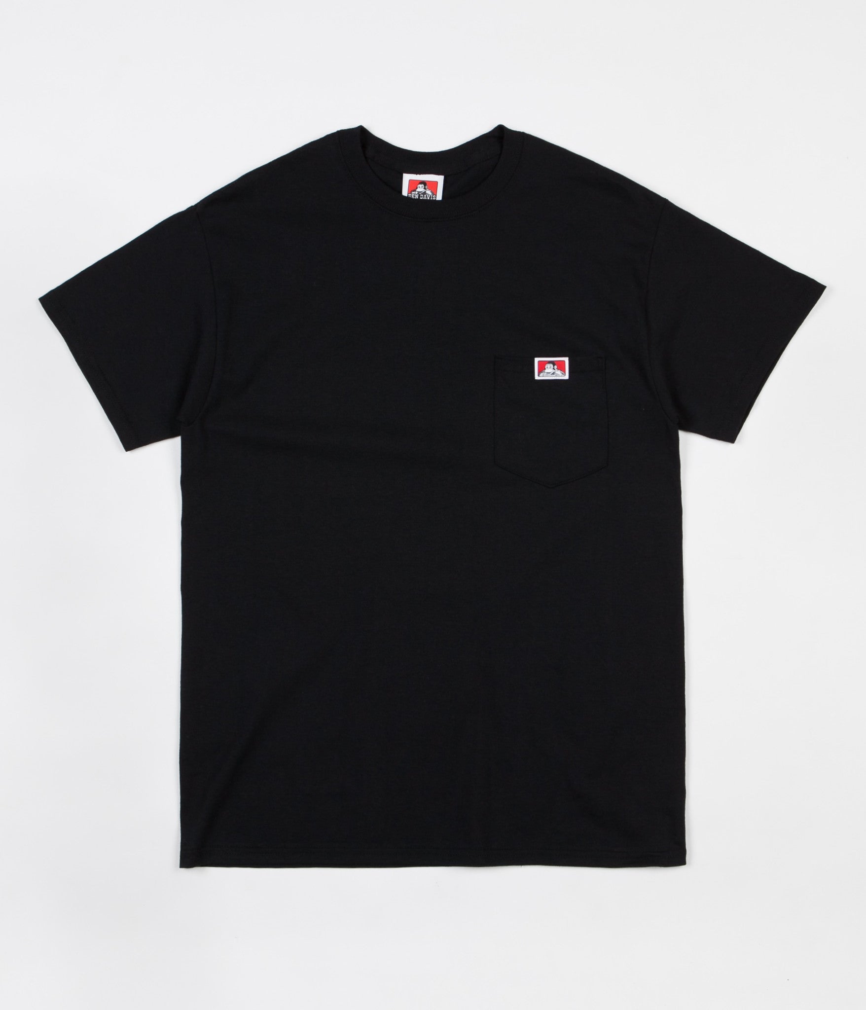 Ben Davis Pocket T-Shirt - Black | Flatspot