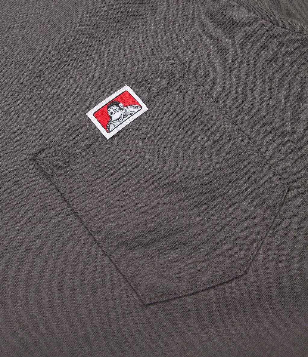 Ben Davis Pocket T-Shirt - Charcoal | Flatspot
