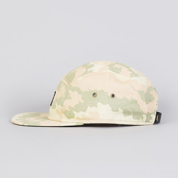 Benny Gold Fog Camo 5 Panel Camper Cap Desert Camo | Flatspot