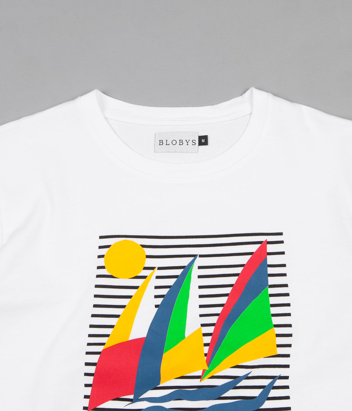 Blobys Boat T-Shirt - White | Flatspot