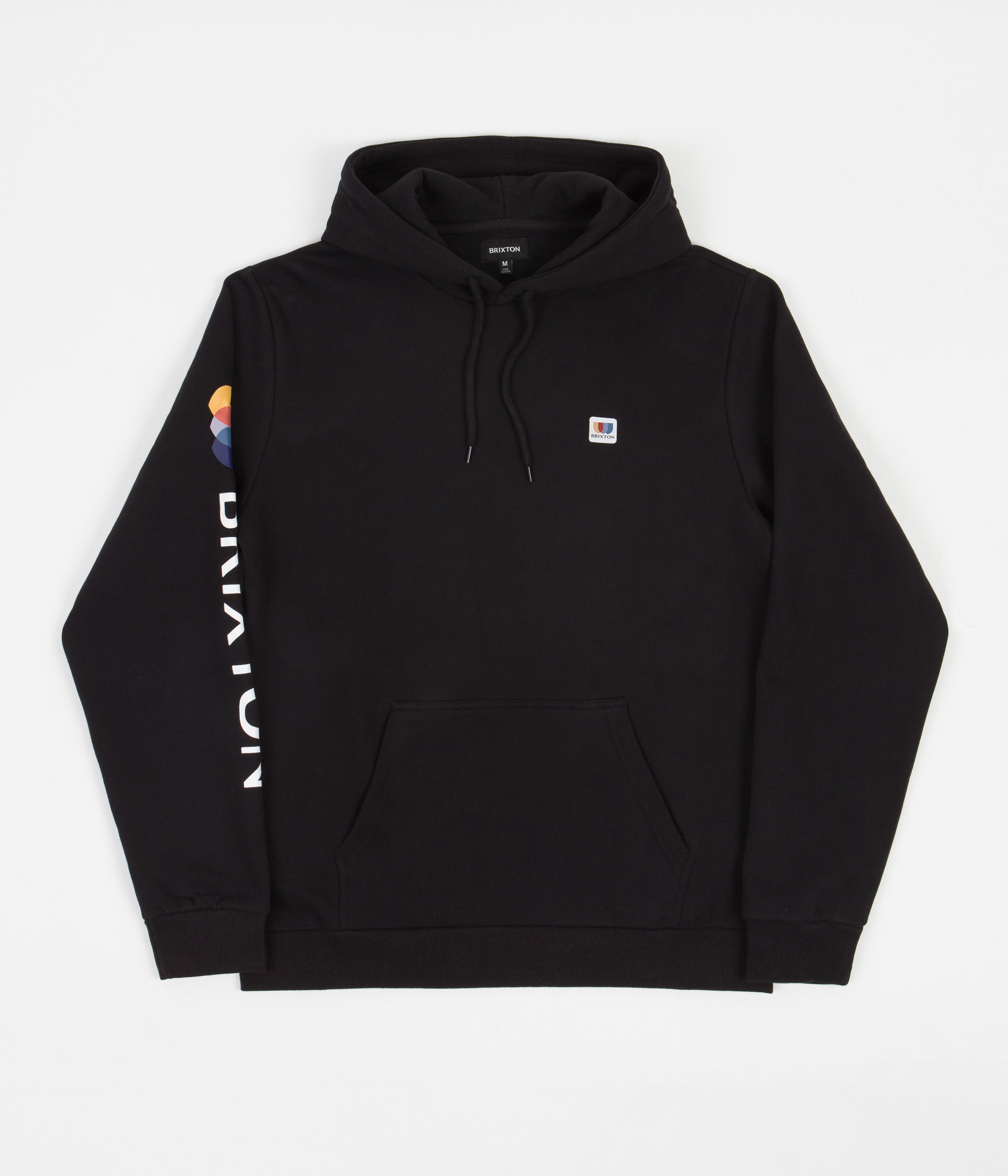 Brixton Alton Hoodie - Black | Flatspot