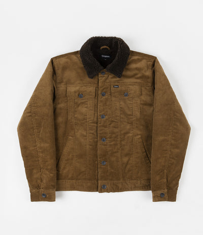 Brixton Cable Sherpa Jacket - Brass | Flatspot