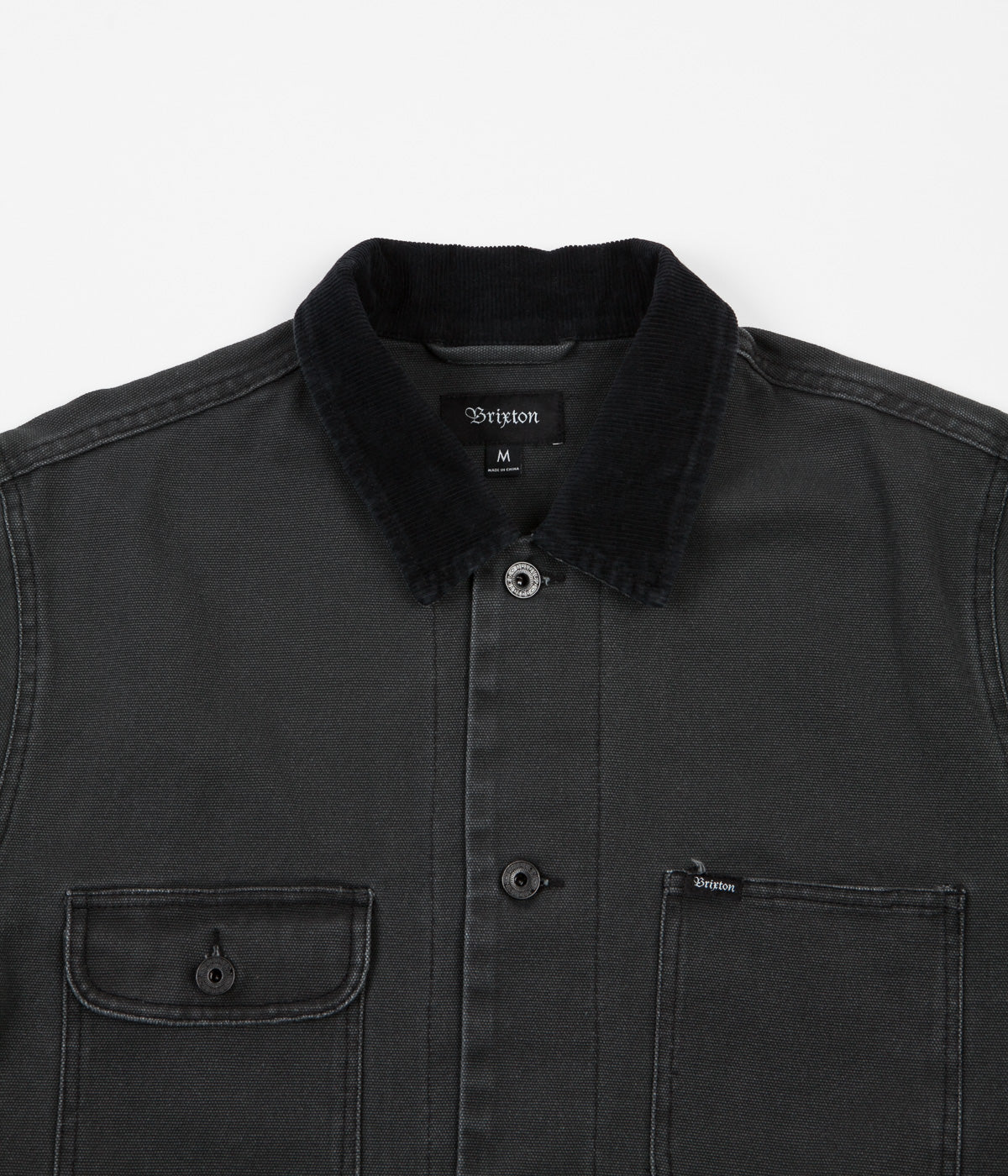 Brixton Silas Jacket - Charcoal | Flatspot