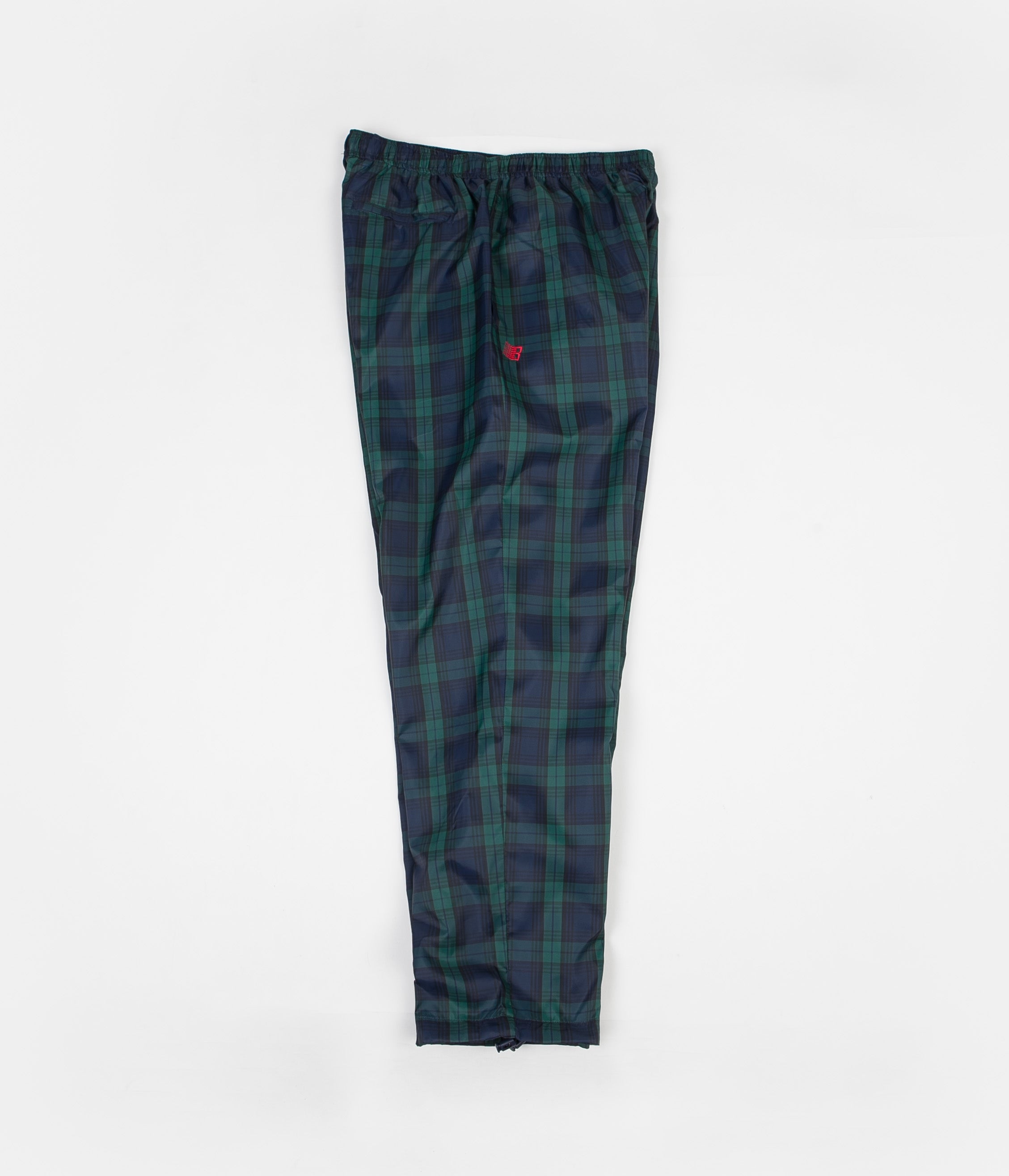 nike woven plaid track pants