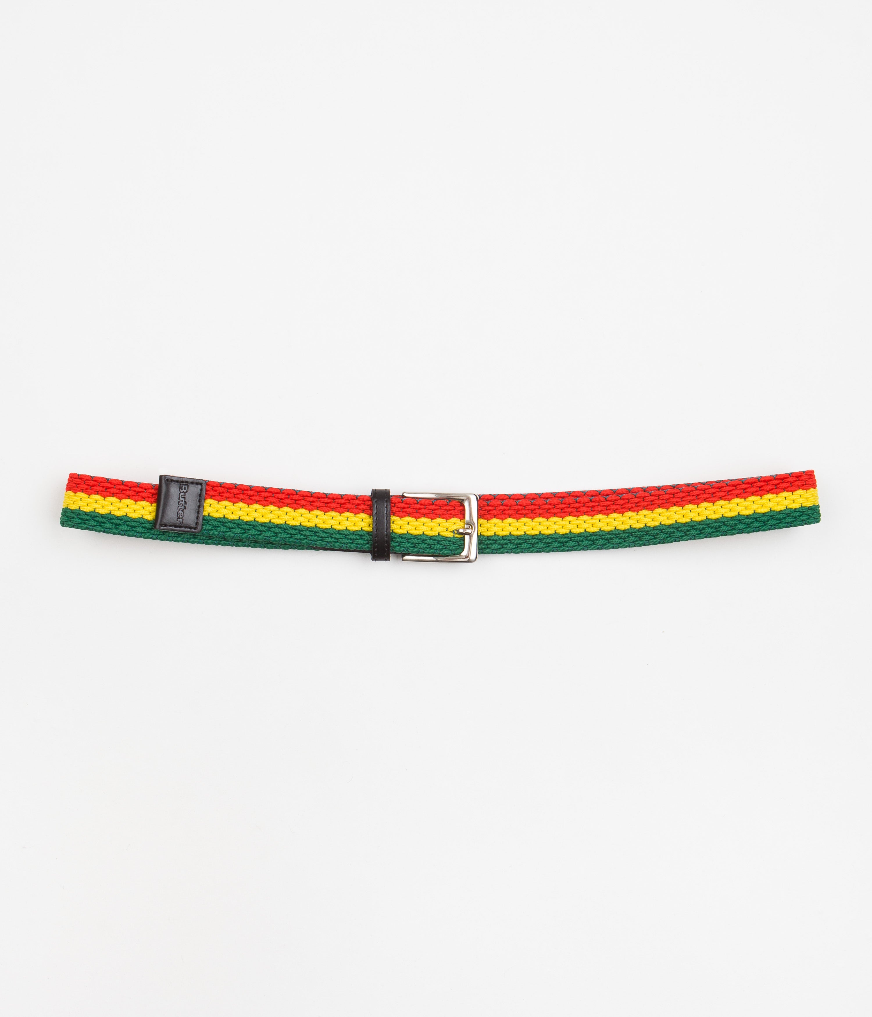 Butter Goods Braided Belt - Navy/Forest - Palm Isle Skate Shop