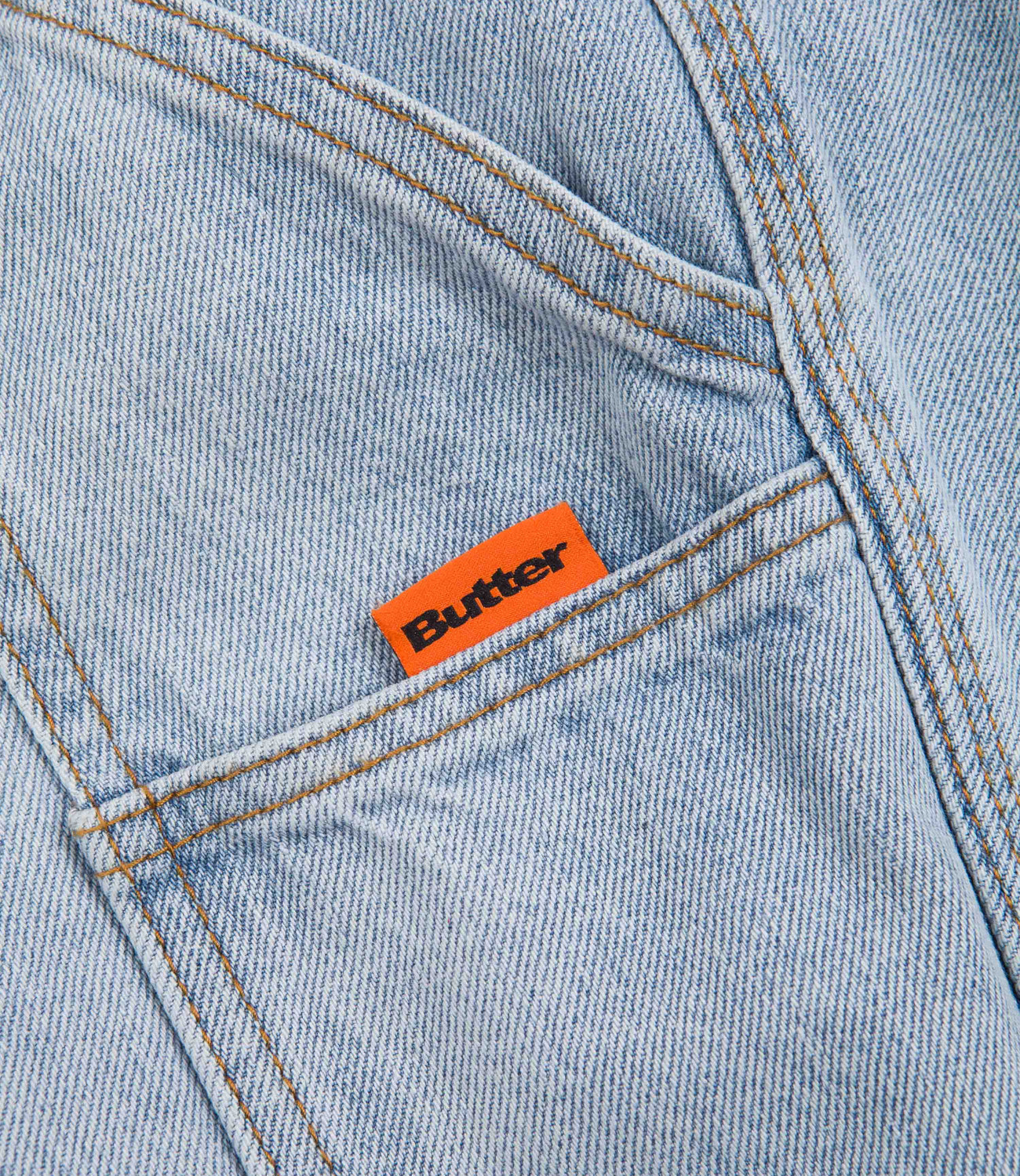 Butter Goods Brass Worker Denim Jeans - Light Blue | Flatspot