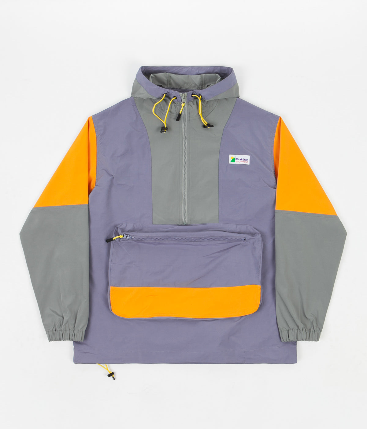 Butter Goods Equpment Pullover Jacket - Stone Army Gold