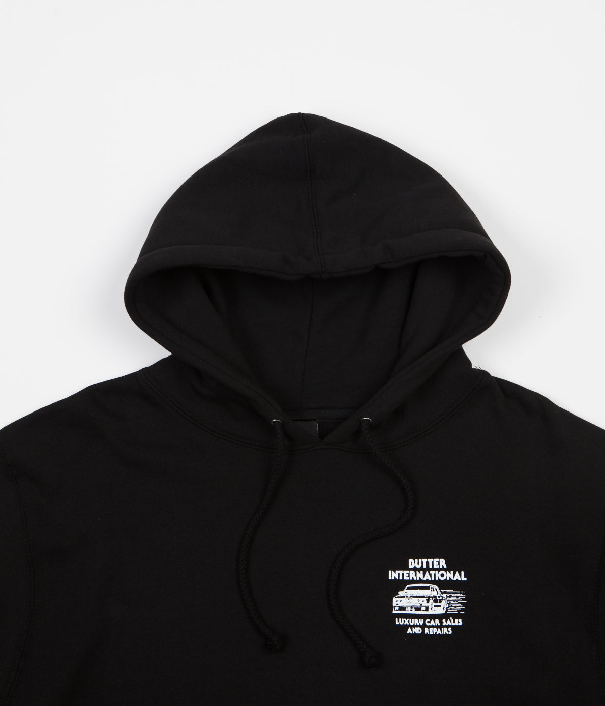 Butter Goods M3 Pullover Hoodie - Black | Flatspot