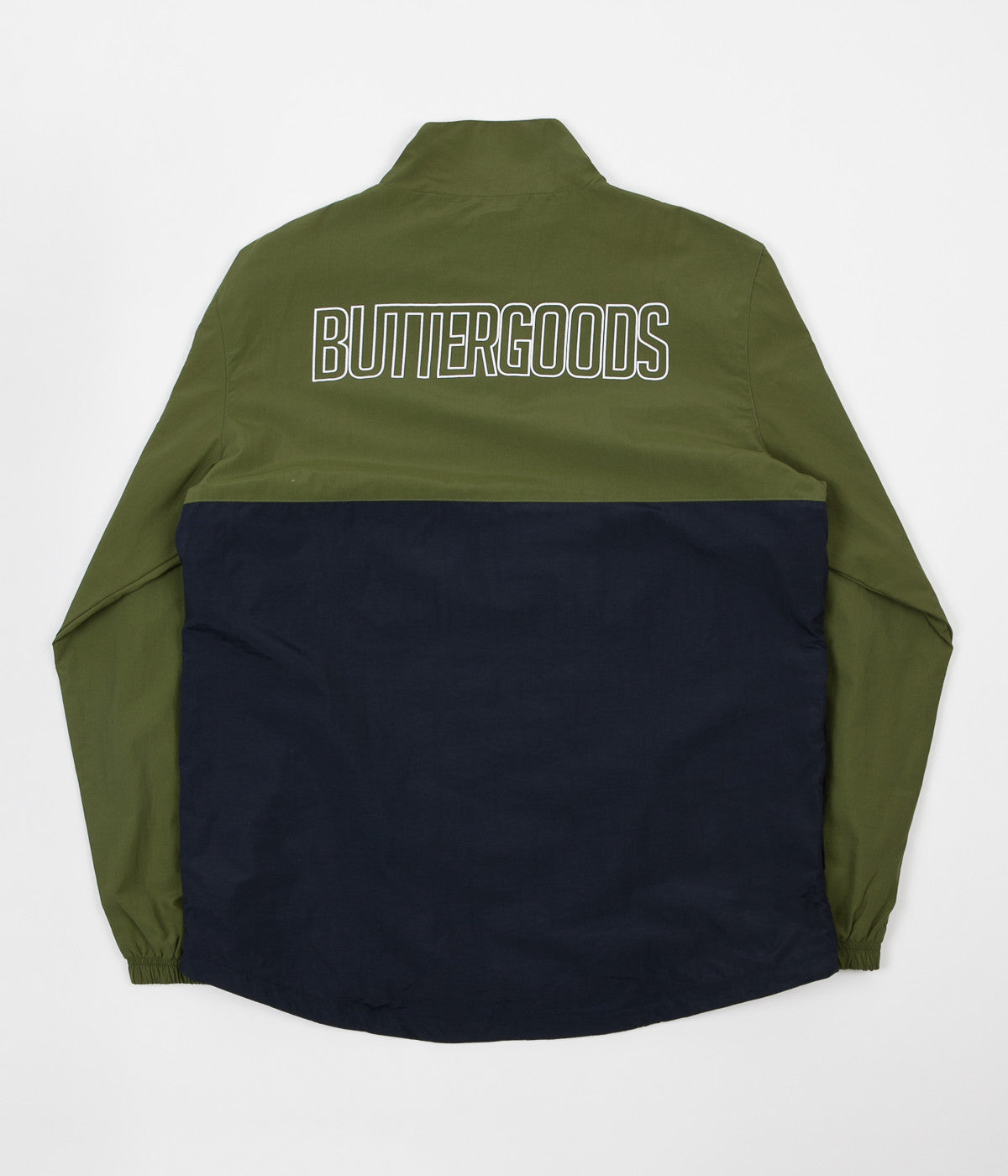 Butter Goods Track Jacket - Forest / Navy | Flatspot