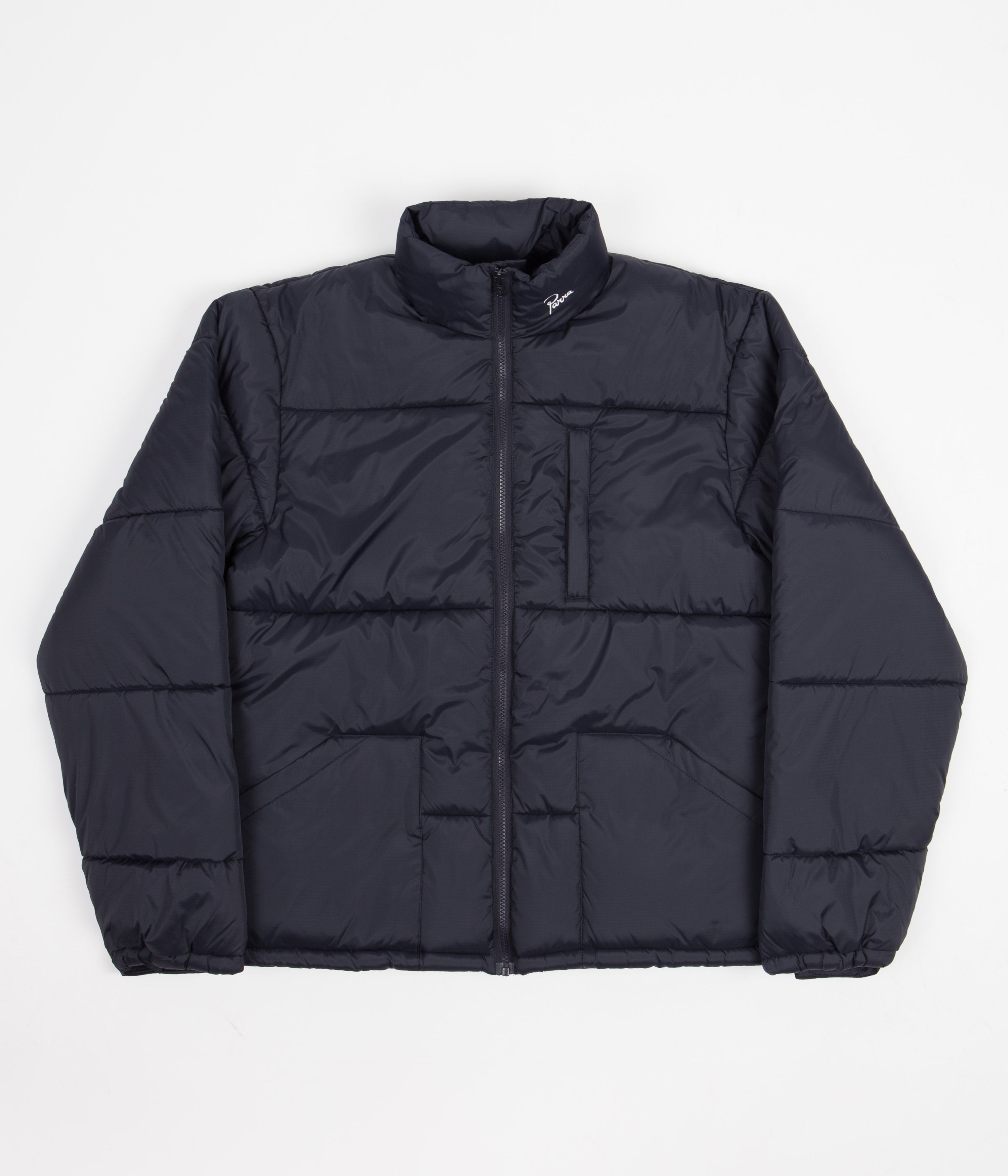 by Parra Gem Stone Puffer Jacket - Navy Blue | Flatspot