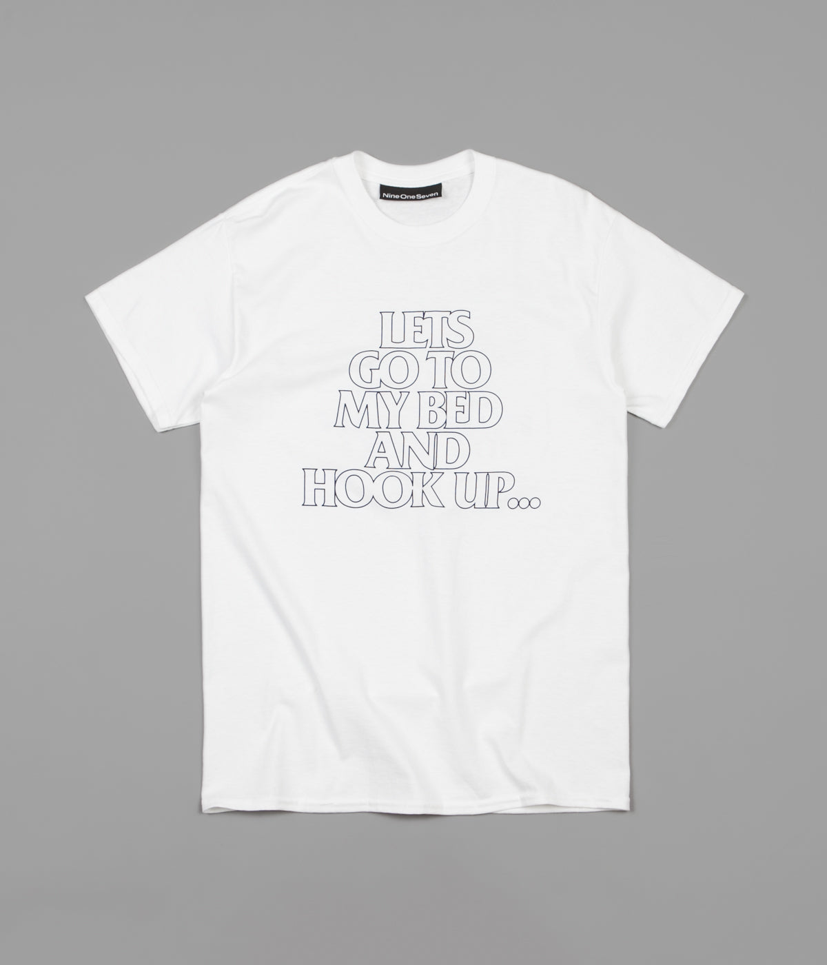 Call Me 917 Hook Up T-Shirt - White | Flatspot