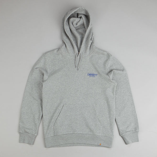 Carhartt 89 Hooded Sweatshirt - Grey Heather / Resolution | Flatspot