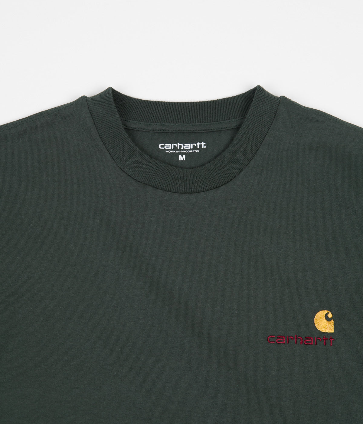 Carhartt American Script T-Shirt - Dark Teal | Flatspot