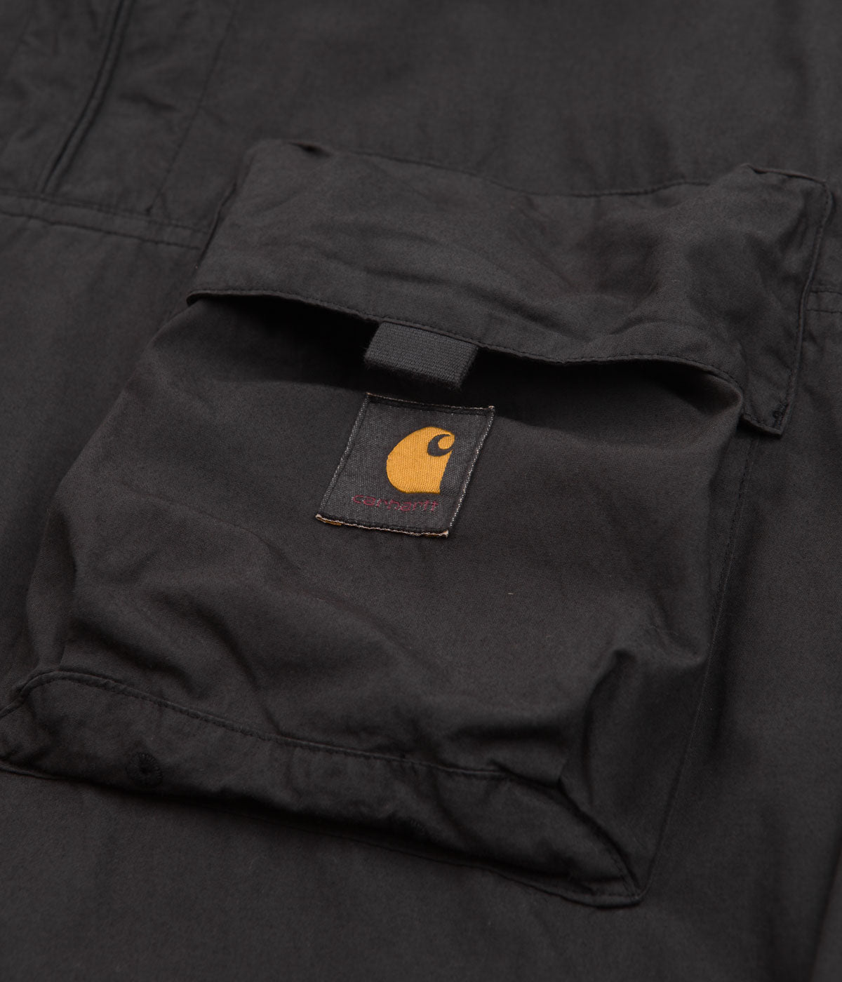 Verslaafde Negende Skim Carhartt Berm edits Pullover Jacket - Prada Logo Patched Shirt | Black -  AspennigeriaShops
