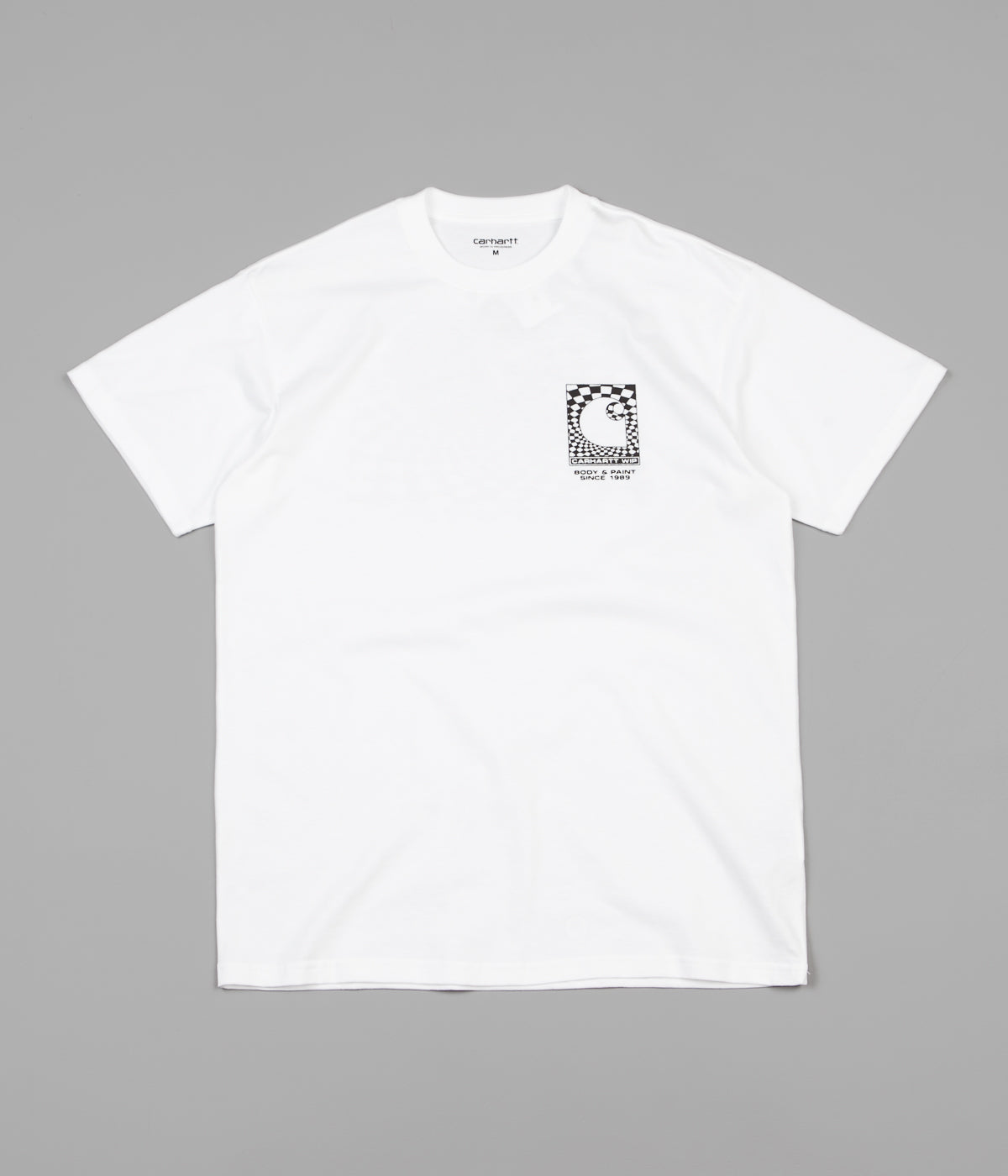 Carhartt Body & Paint T-Shirt - White / Black | Flatspot