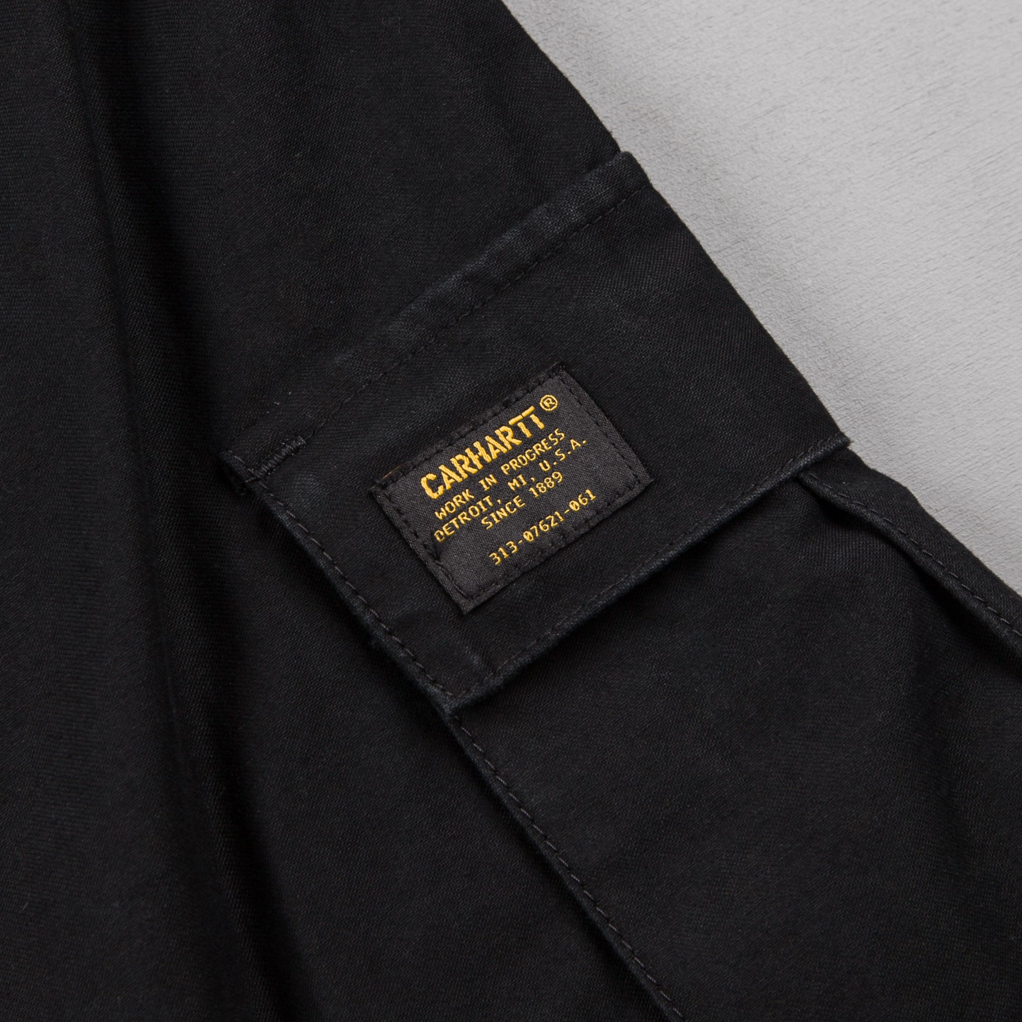 Carhartt Camper Trousers - Black | Flatspot